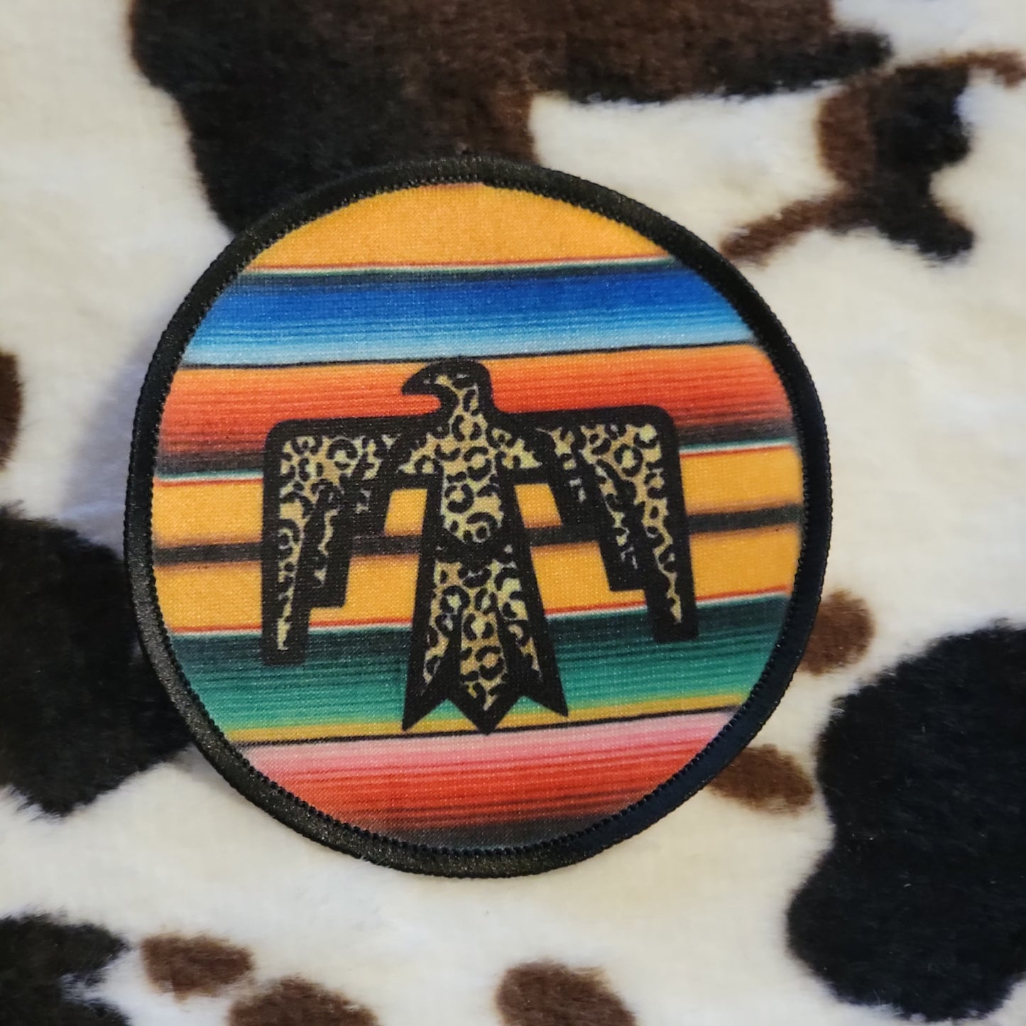 Serape Thunderbird Hat Patch