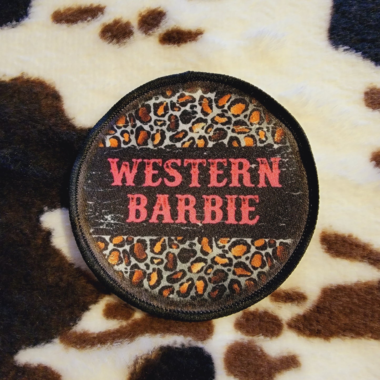 Western Barbie Hat Patch