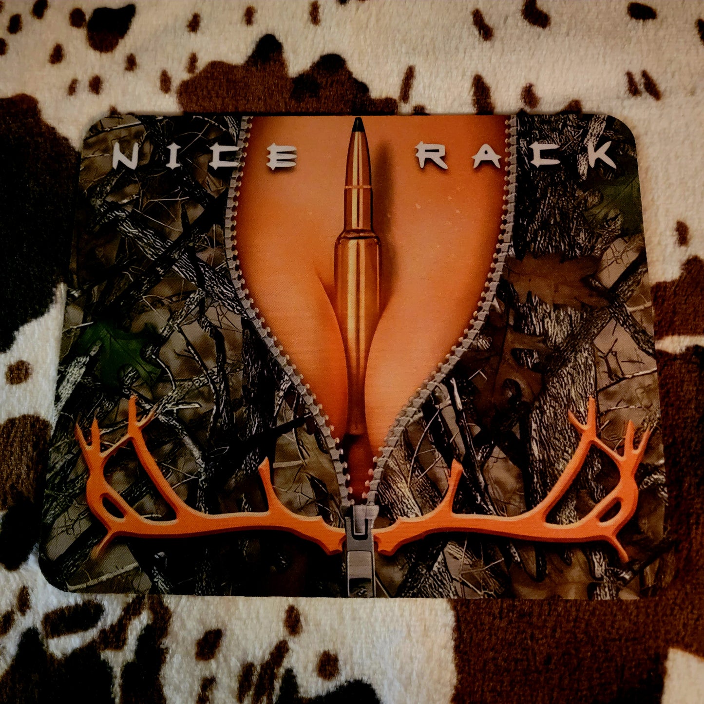 Nice Rack Camo Computer Mouse Pad