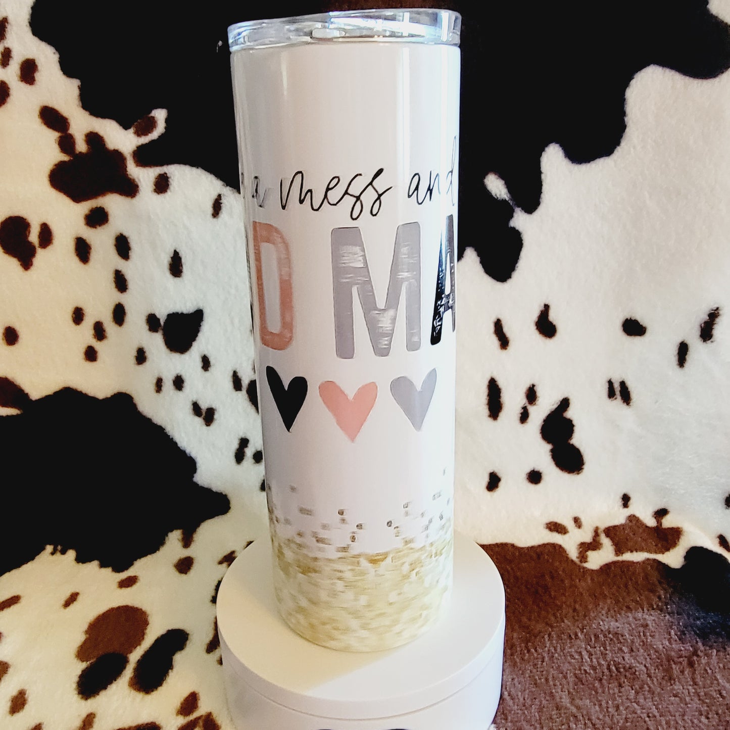 Good Mama Gold Custom 20oz Skinny Tumbler