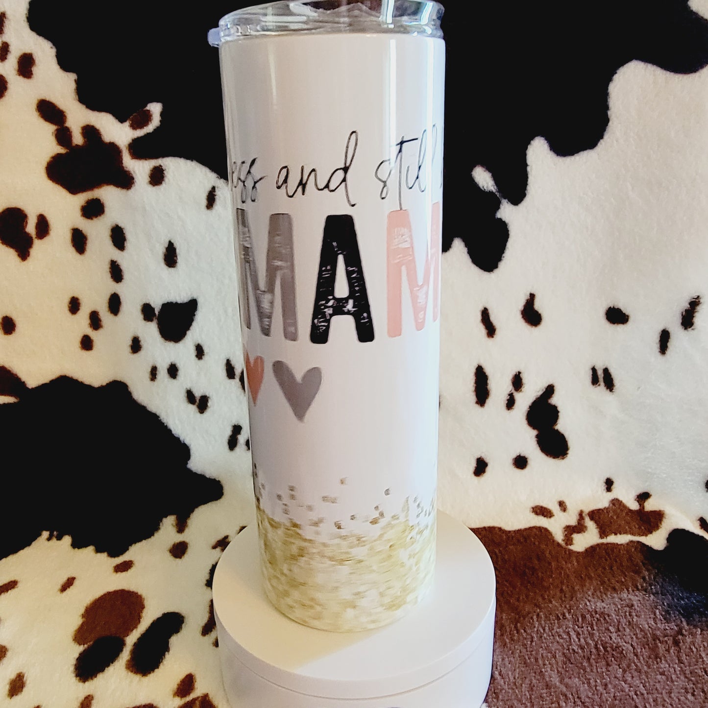 Good Mama Gold Custom 20oz Skinny Tumbler
