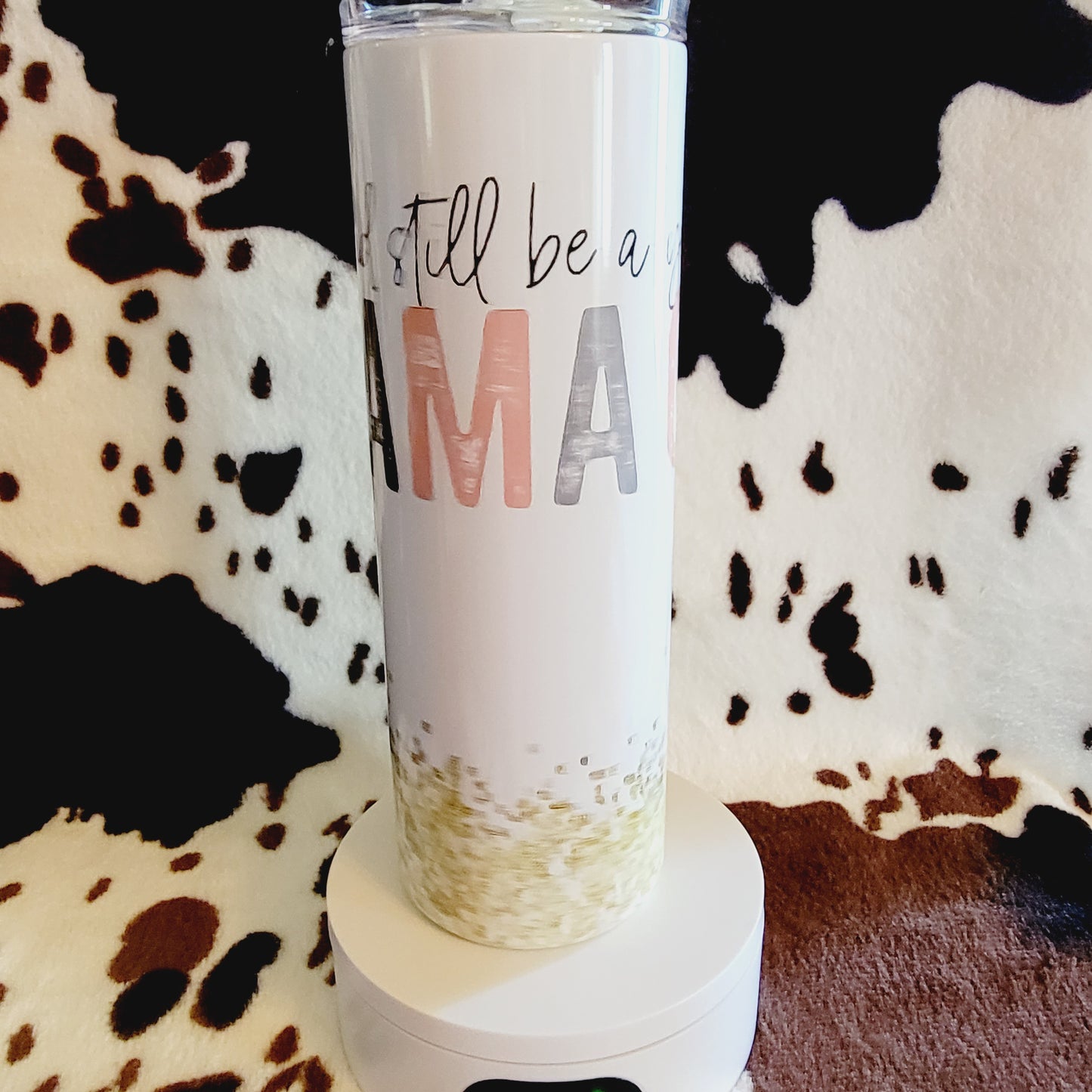 Good Mama Gold Custom 20oz Skinny Tumbler