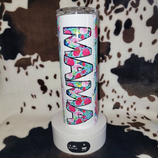 Mama Rose Custom 20oz Skinny Tumbler