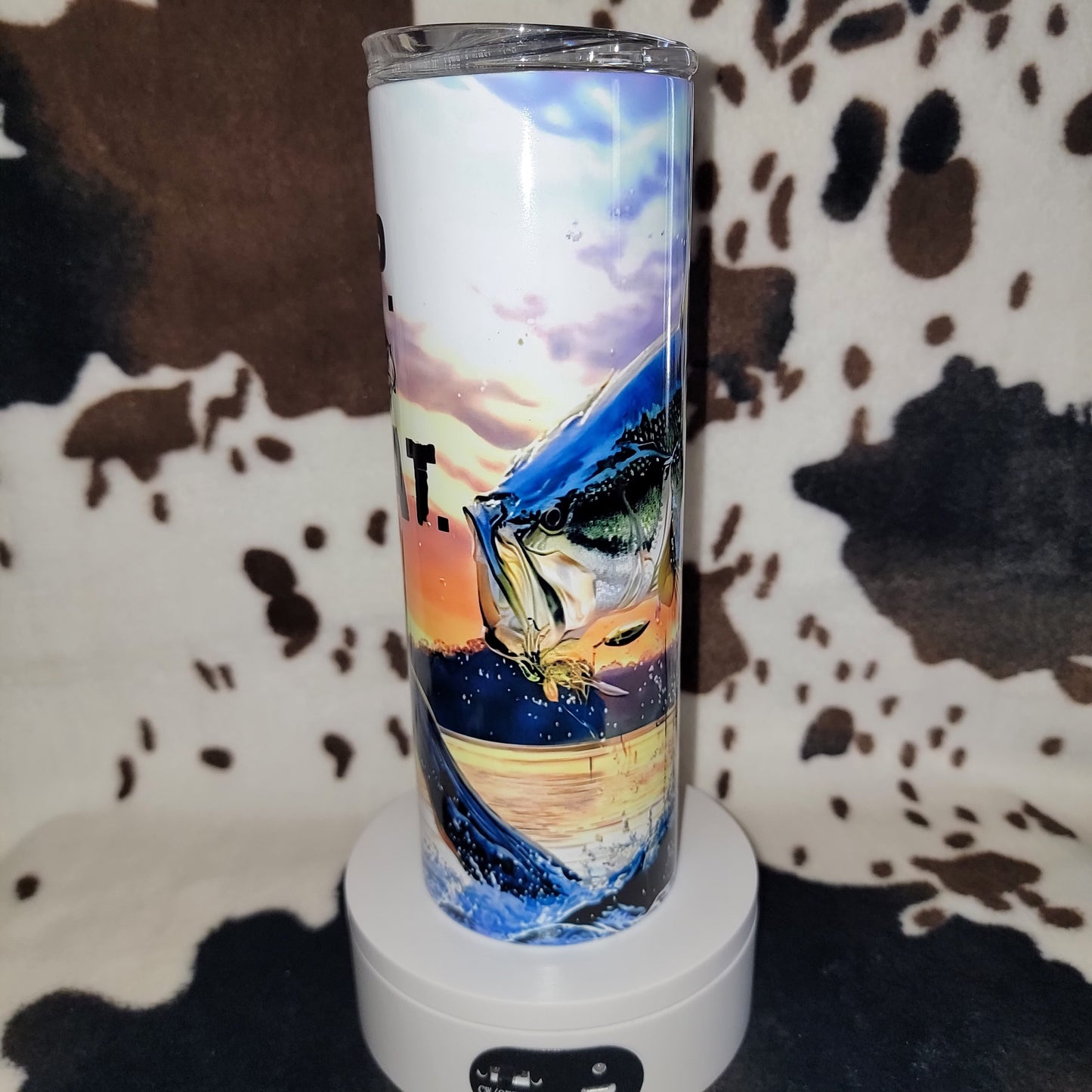 Eat Sleep Fish 20oz Skinny Tumbler