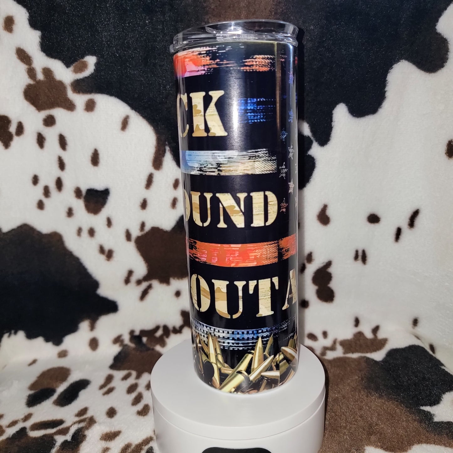 FAAFO Flag 20oz Skinny Tumbler