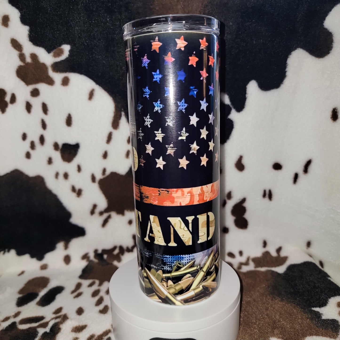 FAAFO Flag 20oz Skinny Tumbler