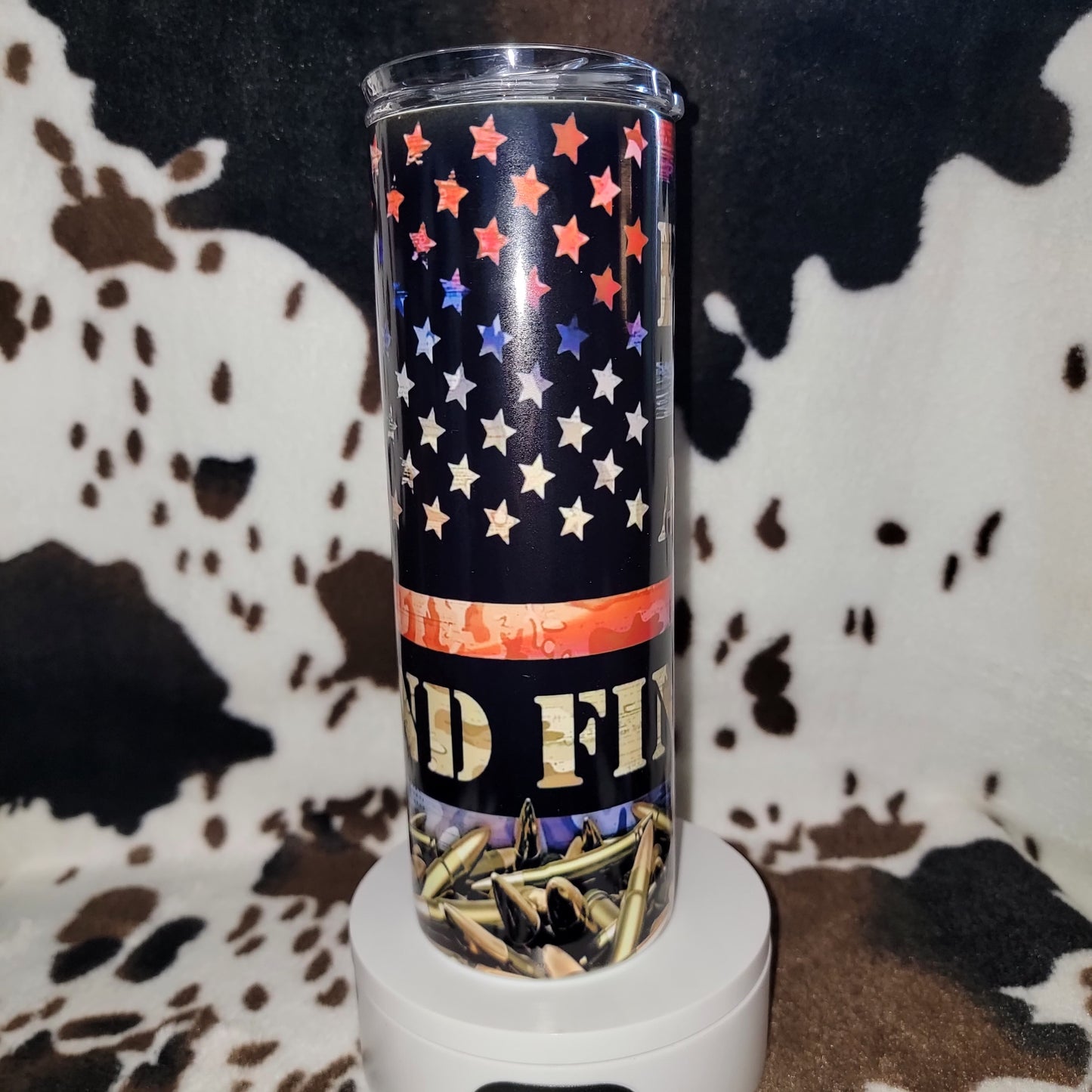 FAAFO Flag 20oz Skinny Tumbler