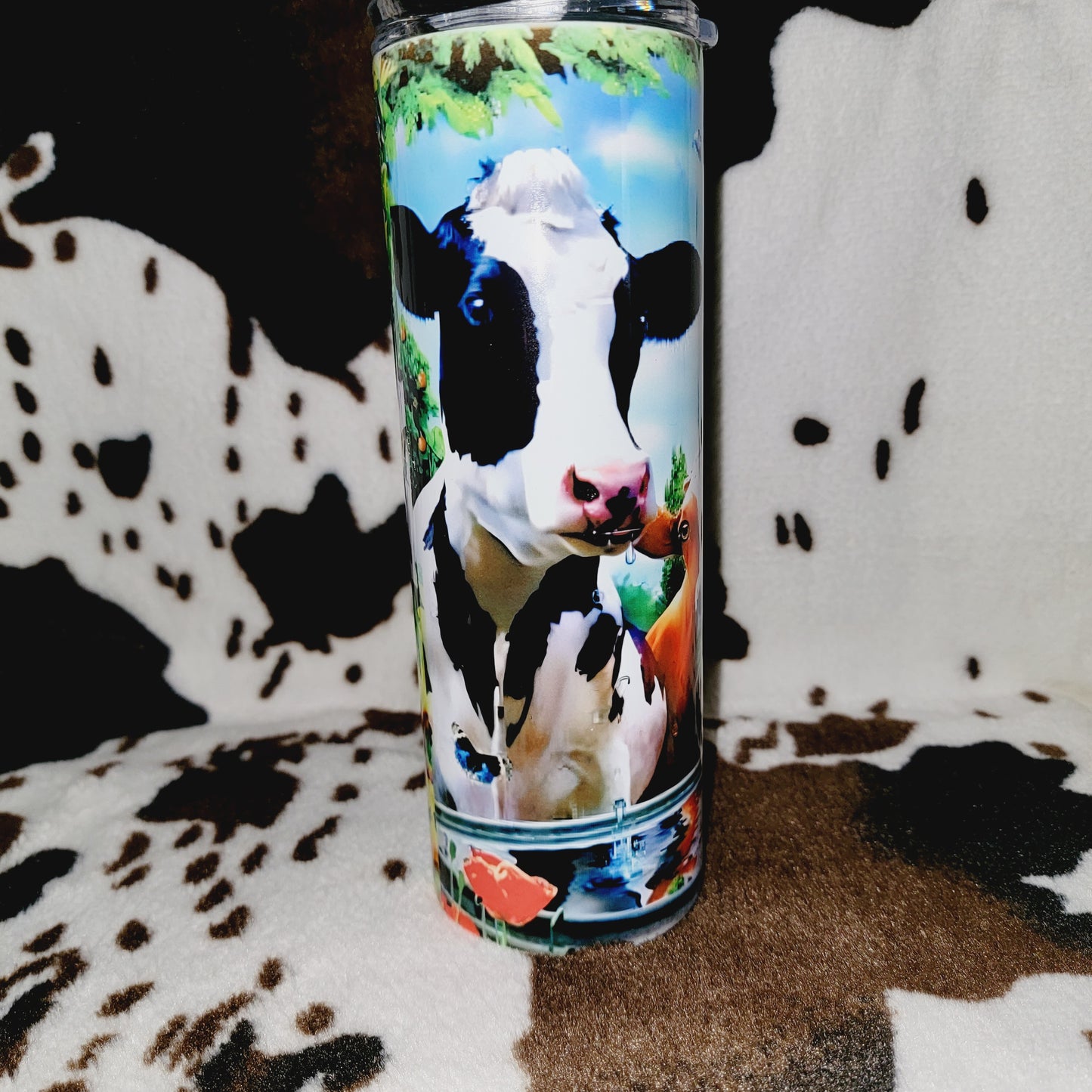 Cows On The Farm 20oz Skinny Tumbler
