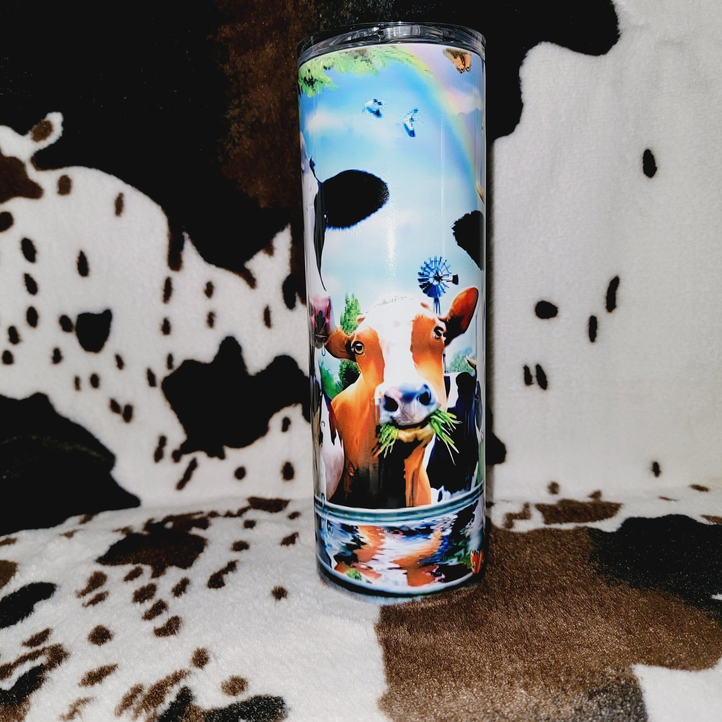 Cows On The Farm 20oz Skinny Tumbler