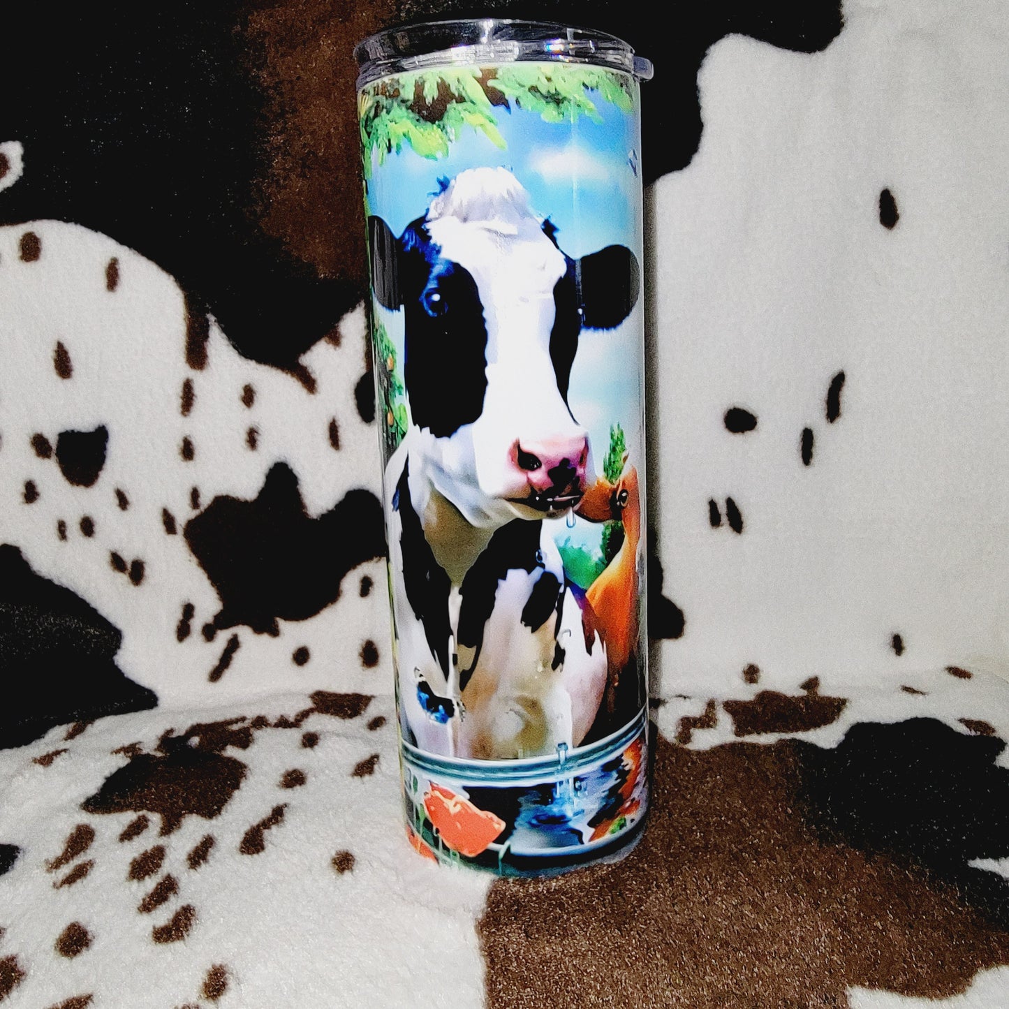 Cows On The Farm 20oz Skinny Tumbler