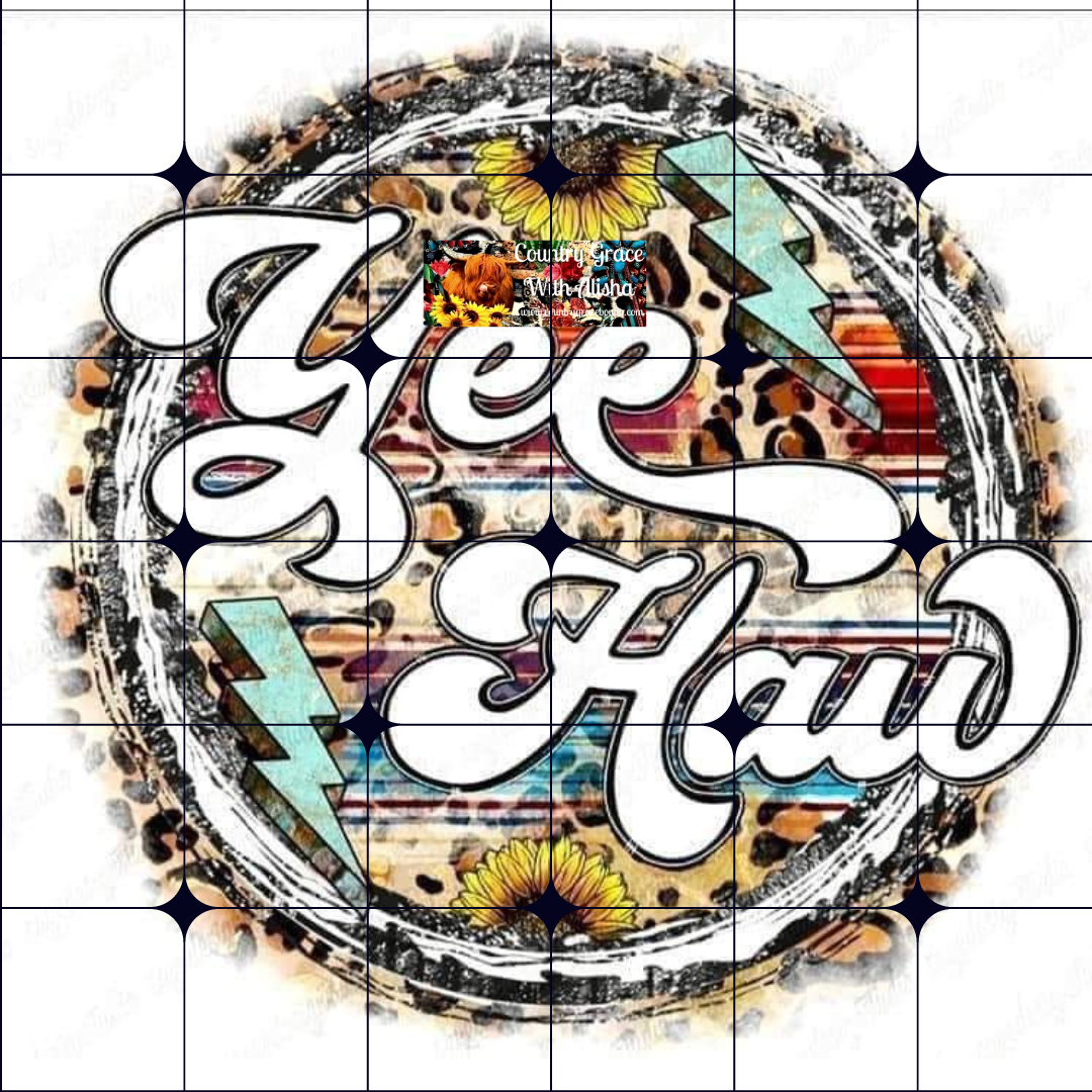 Yee Haw Ready to Press Sublimation Transfer