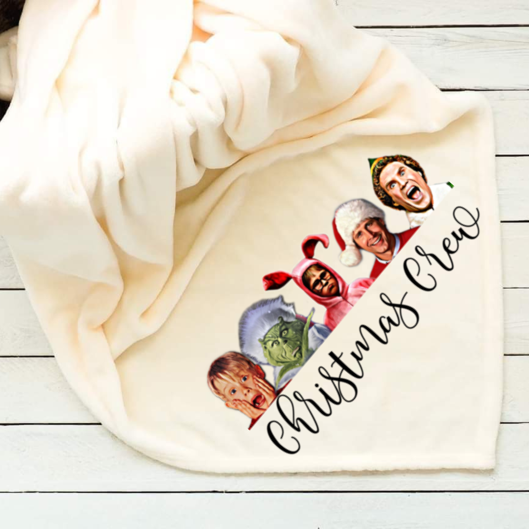 Christmas Crew Throw Blanket