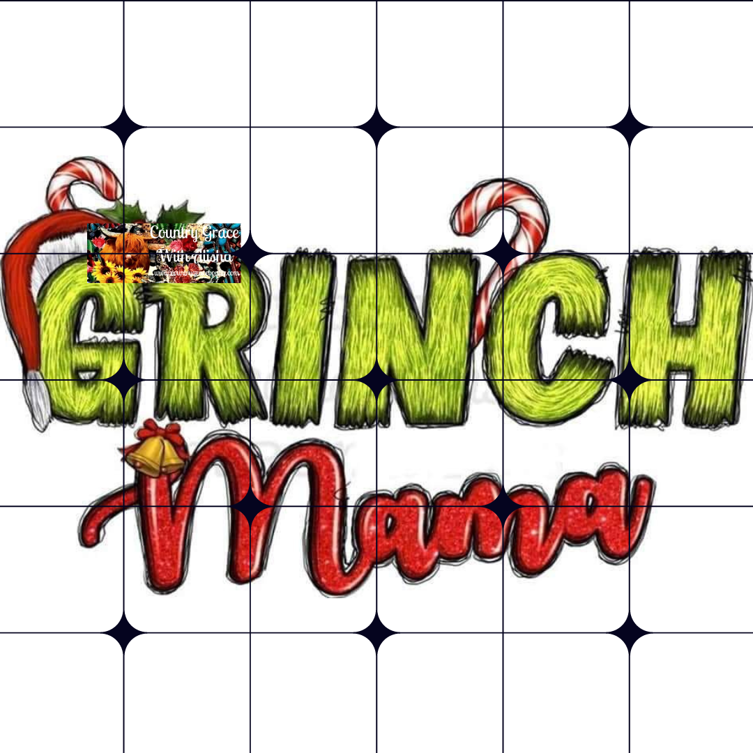 Christmas Mama Ready to Press Sublimation Transfer