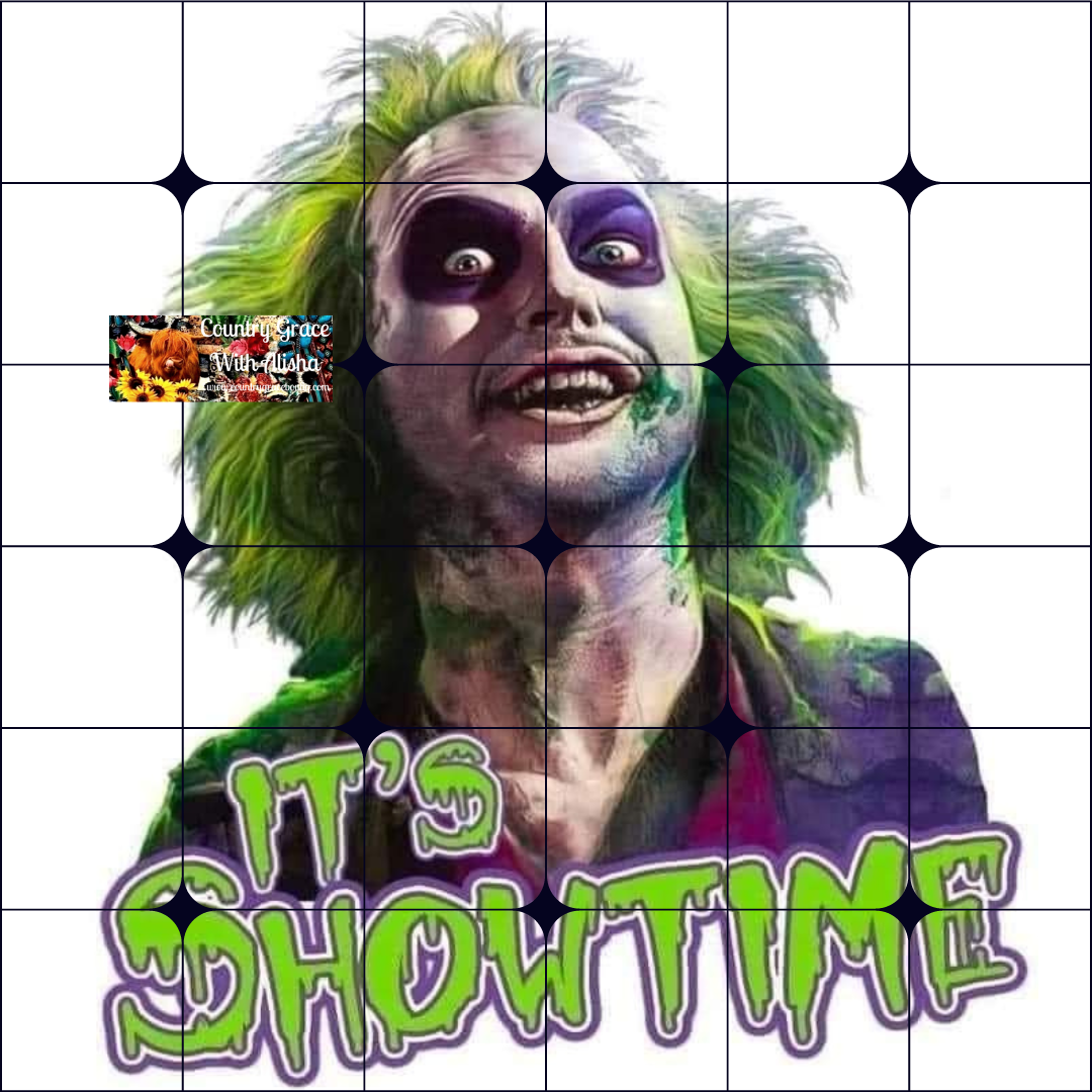 Showtime Halloween Ready to Press Sublimation Transfer