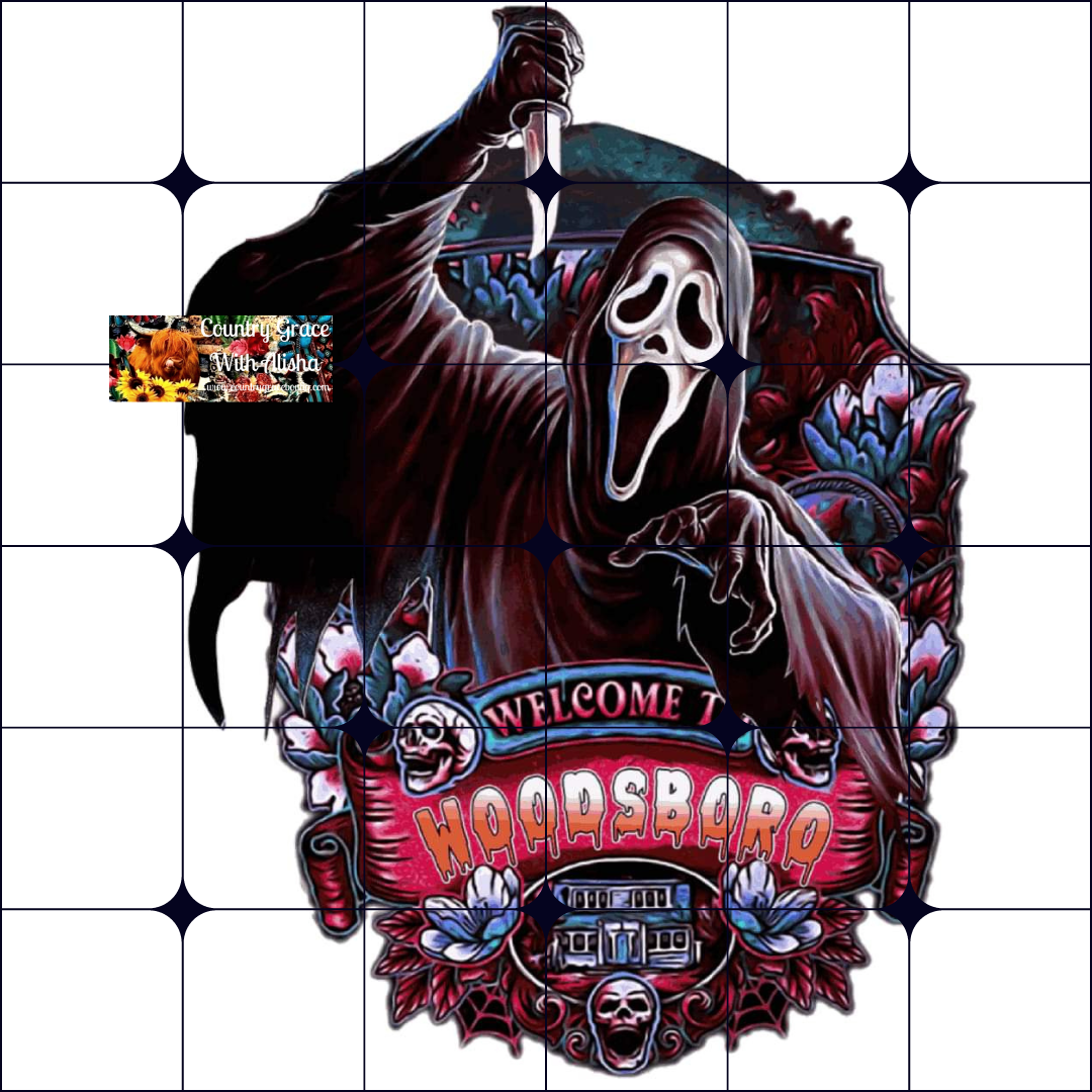 Scary Movie Ready to Press Sublimation Transfer