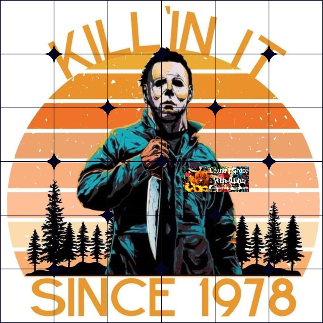 Killin It Halloween Ready to Press Sublimation Transfer