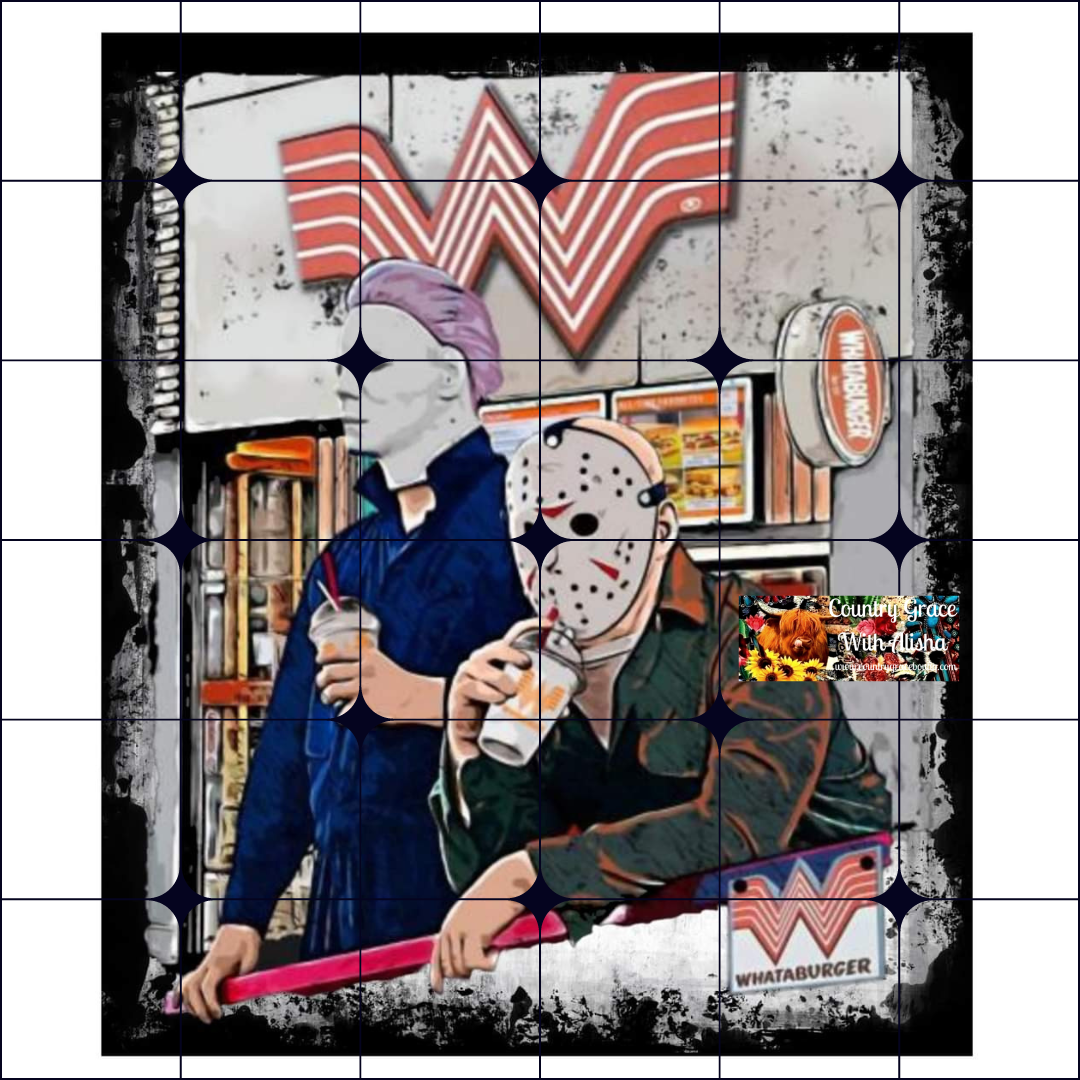 Jason Halloween Ready to Press Sublimation Transfer