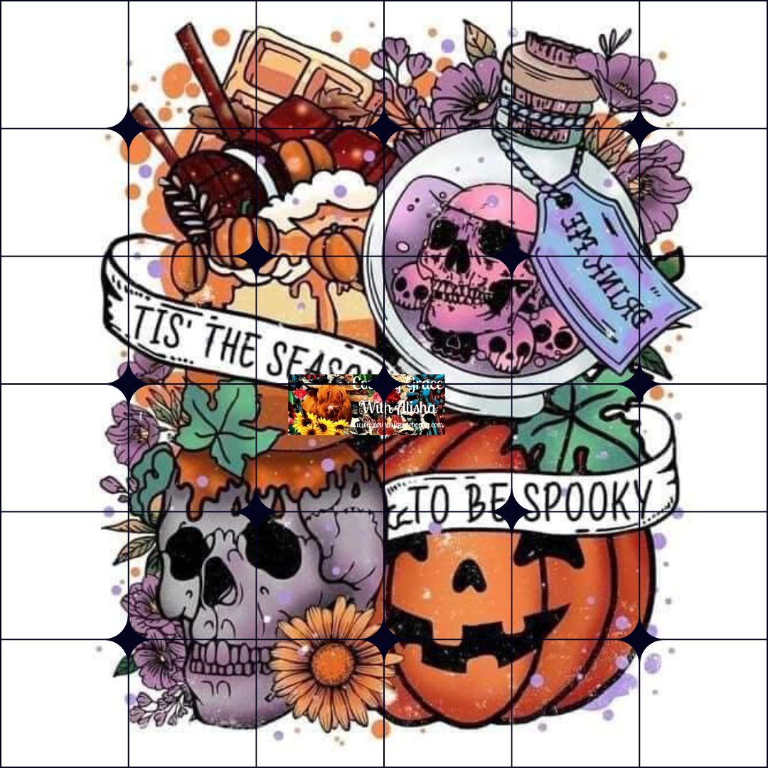 Tis The Season Halloween Ready to Press Sublimation Transfer