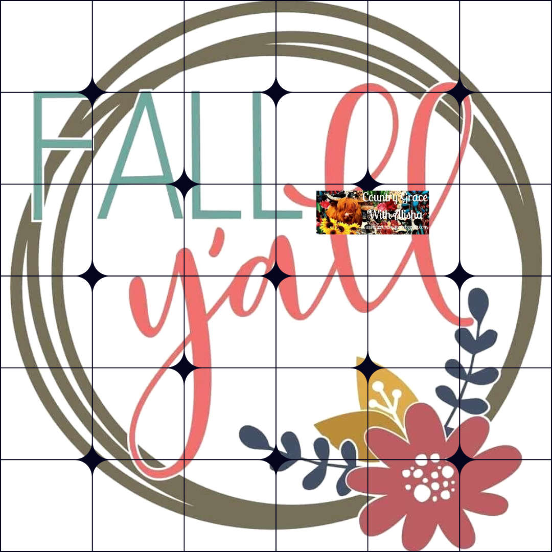 Fall Yall Ready to Press Sublimation Transfer