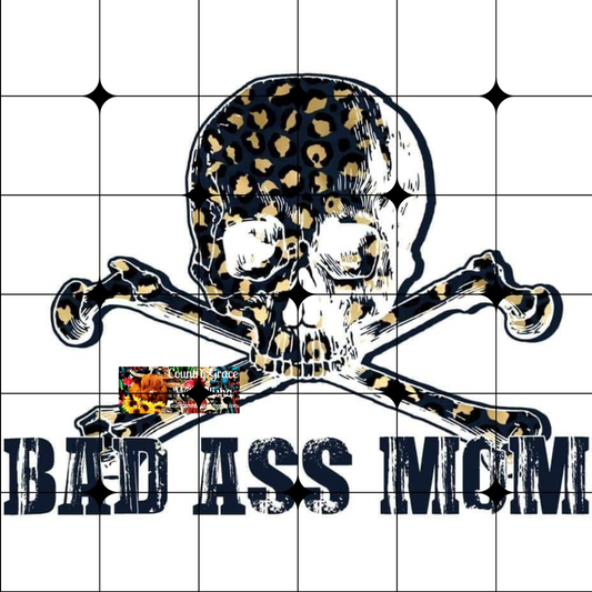 Bad Mom Ready to Press Sublimation Transfer