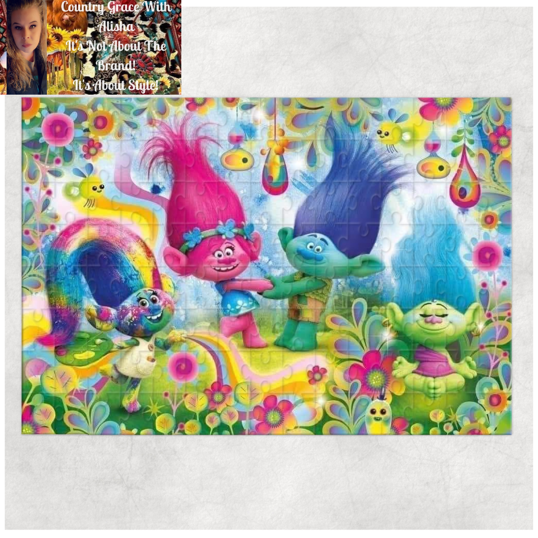 Trolls 120 Piece Jigsaw Puzzle
