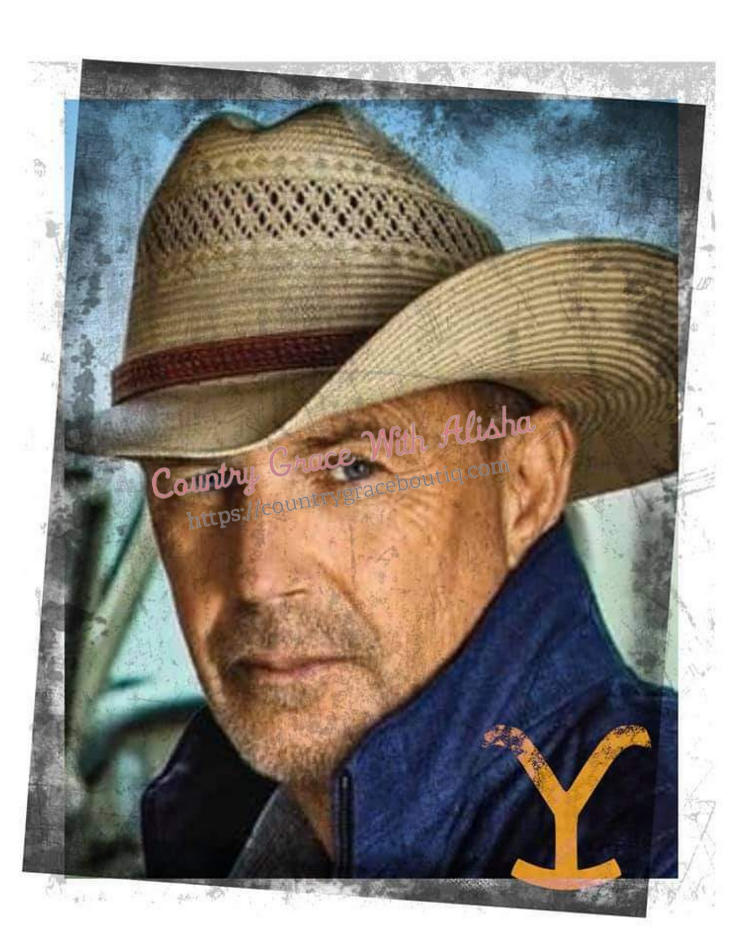 John Dutton Ready To Press Sublimation Transfer