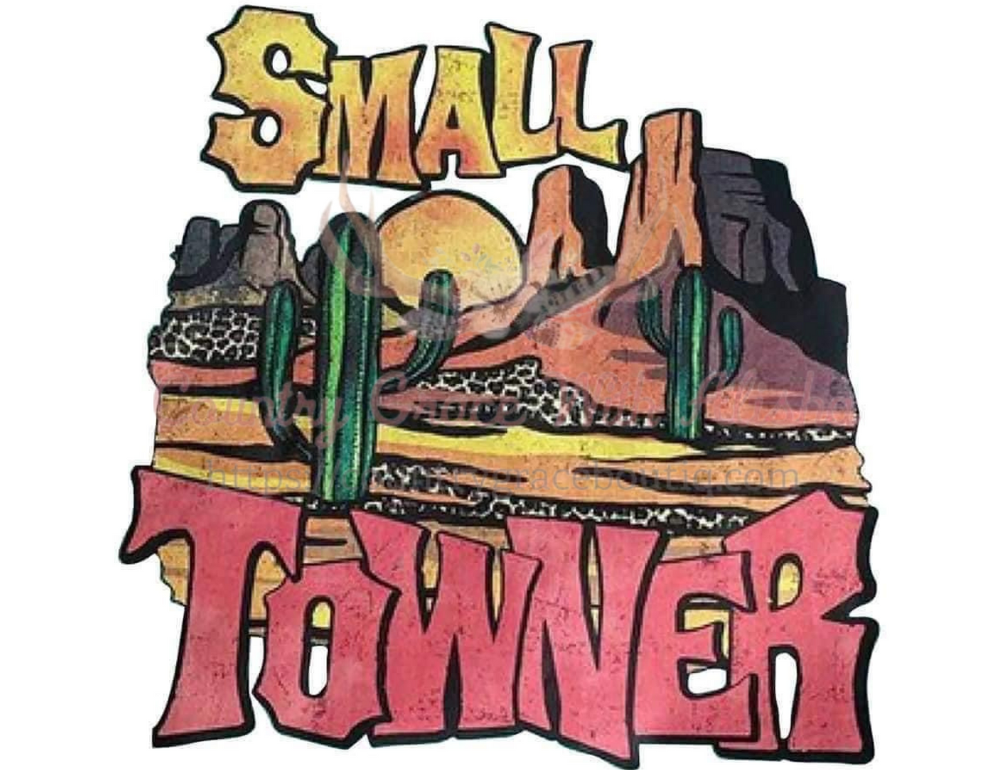 Small Towner Ready To Press Sublimation Transfer