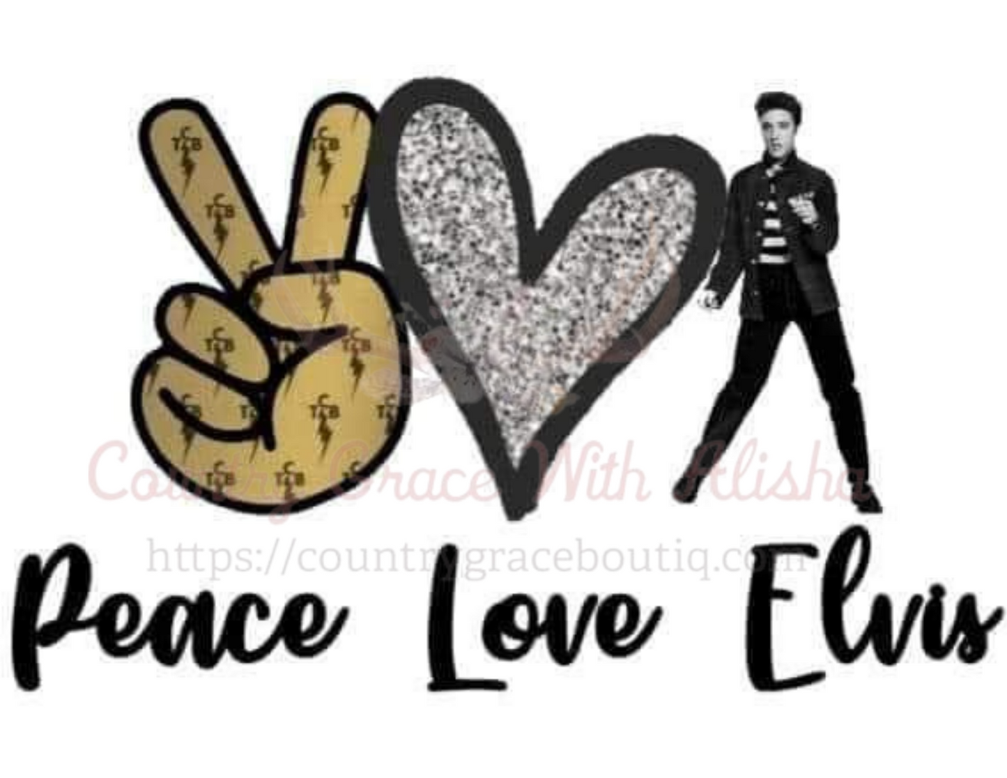 Elvis Ready To Press Sublimation Transfer