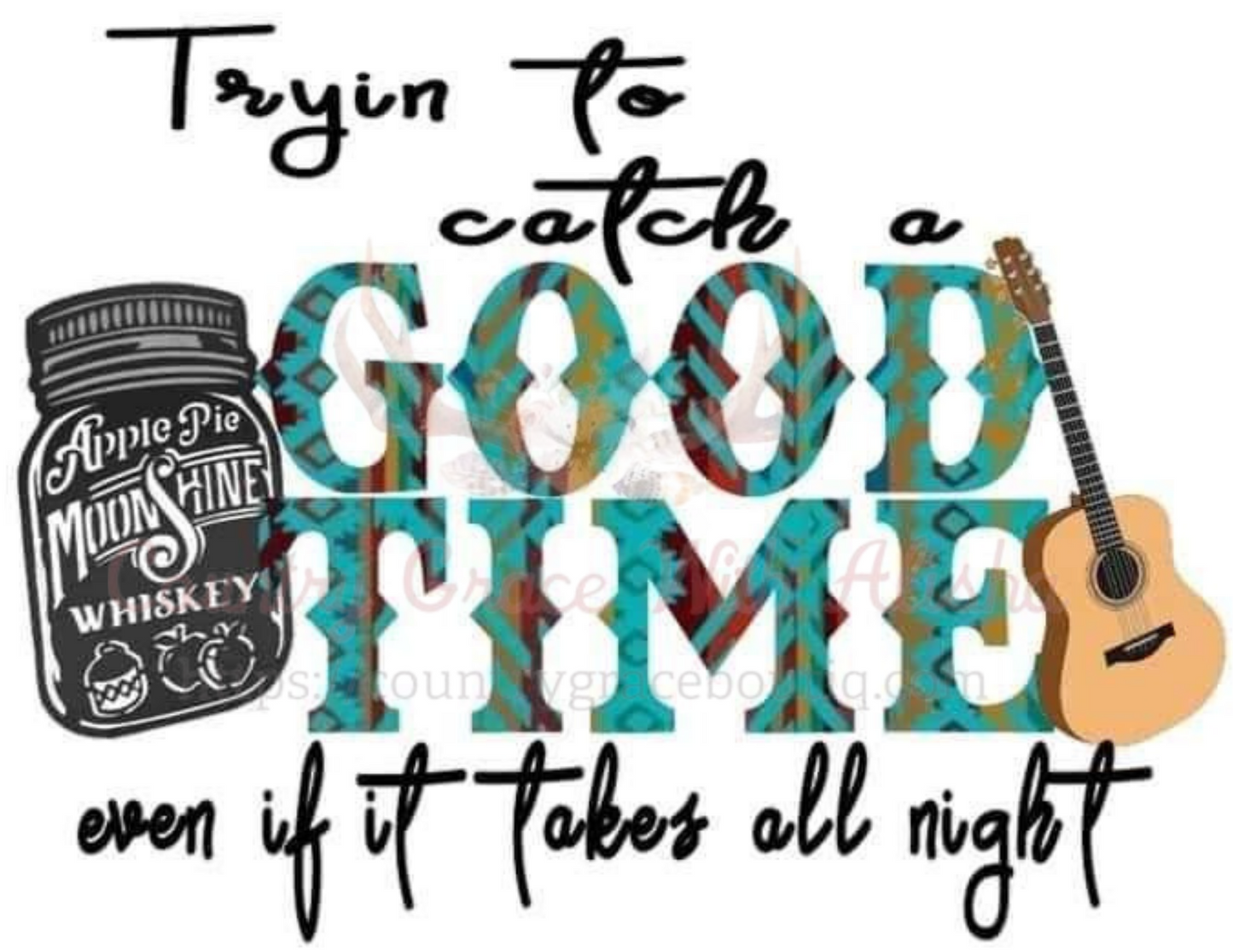 Good Time Ready To Press Sublimation Transfer