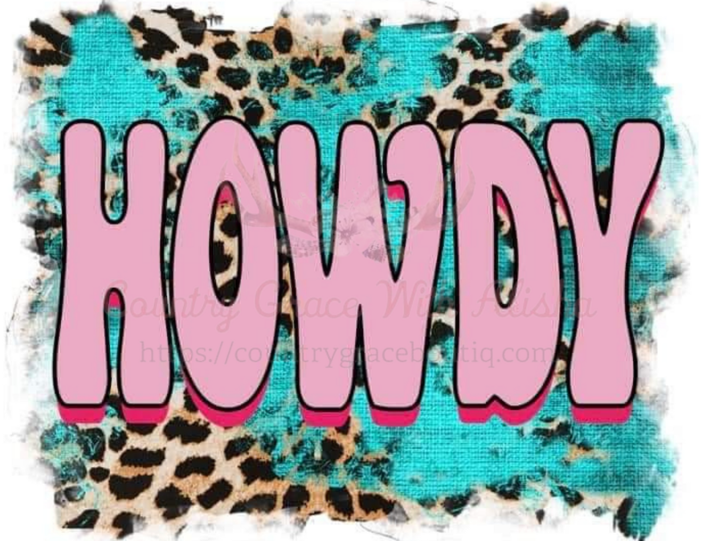 Howdy Ready To Press Sublimation Transfer