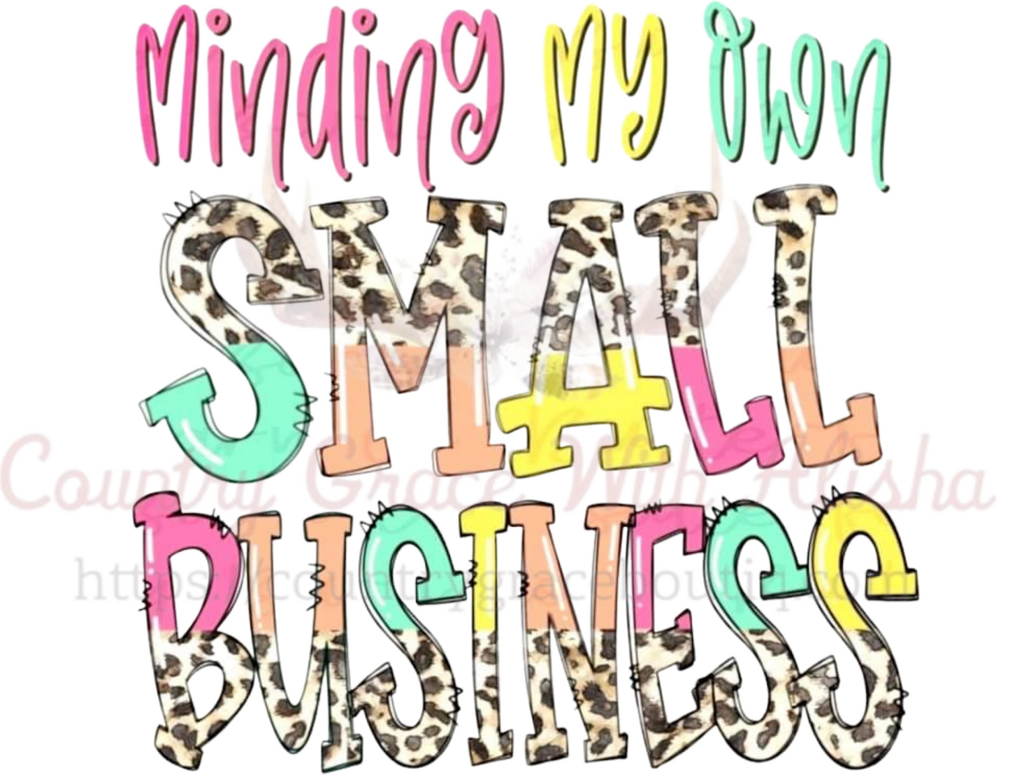 Small Business Ready To Press Sublimation Transfer