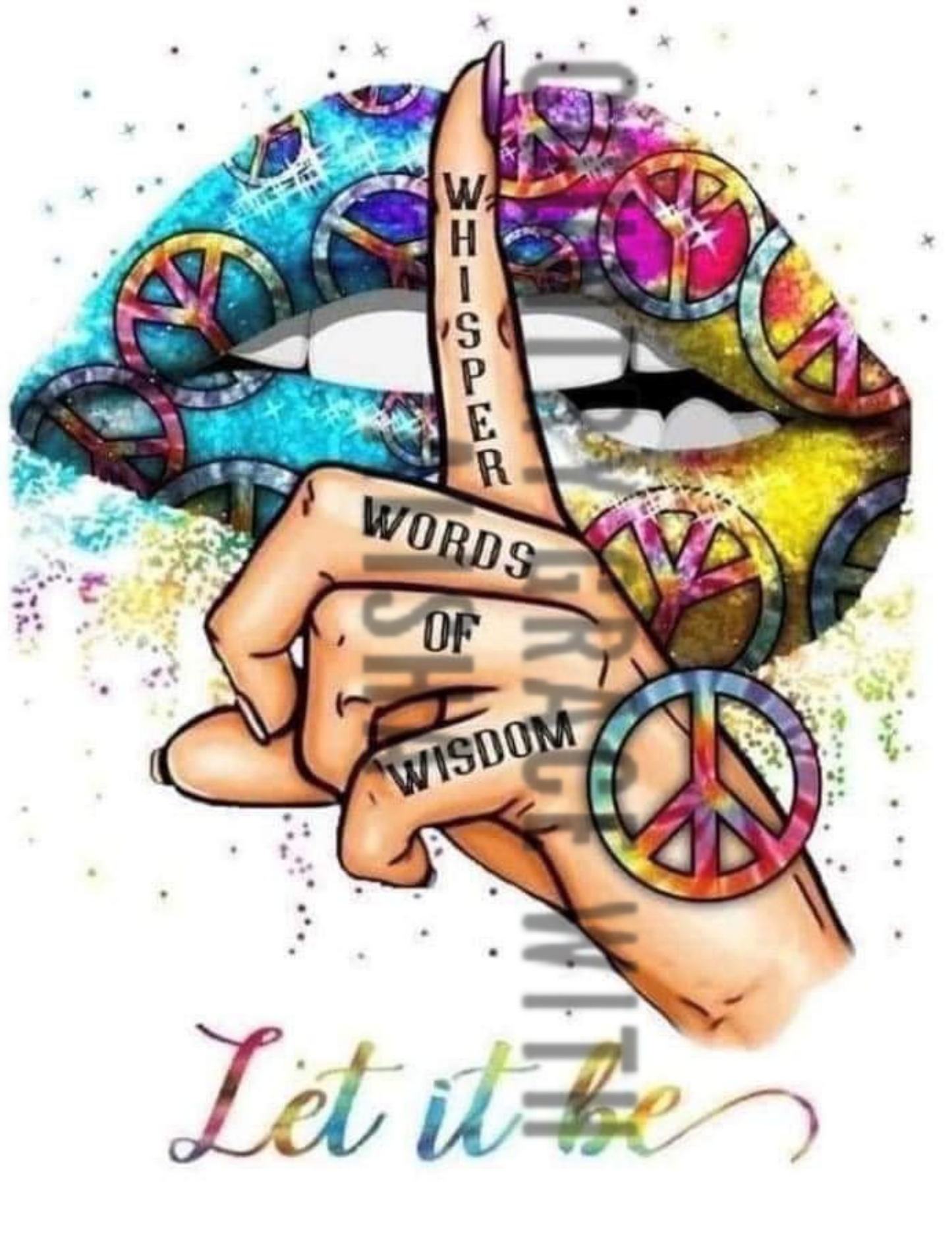 Let It Be Ready to Press Sublimation Transfer