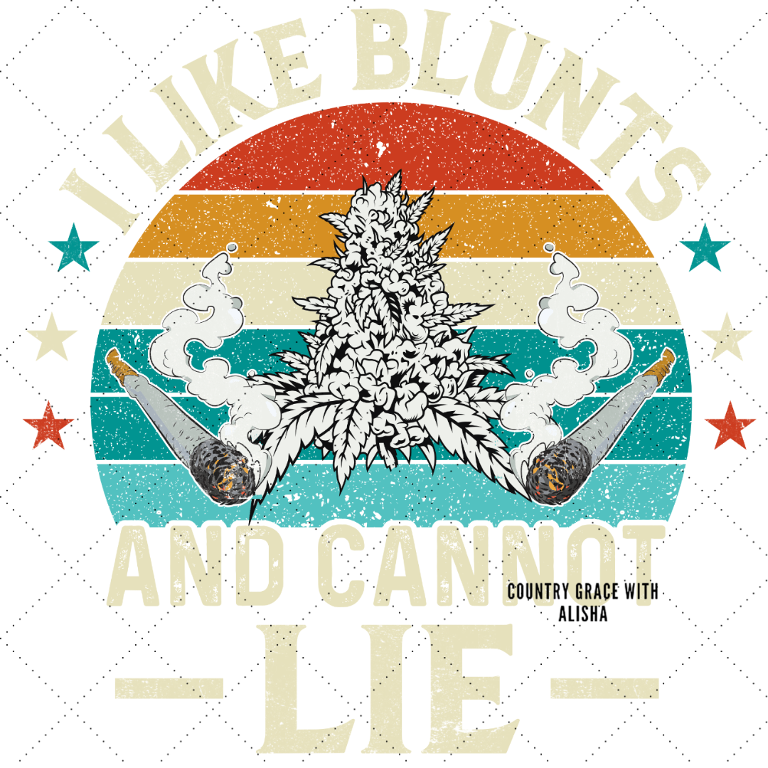 I Like Blunts Ready to Press Sublimation Transfer