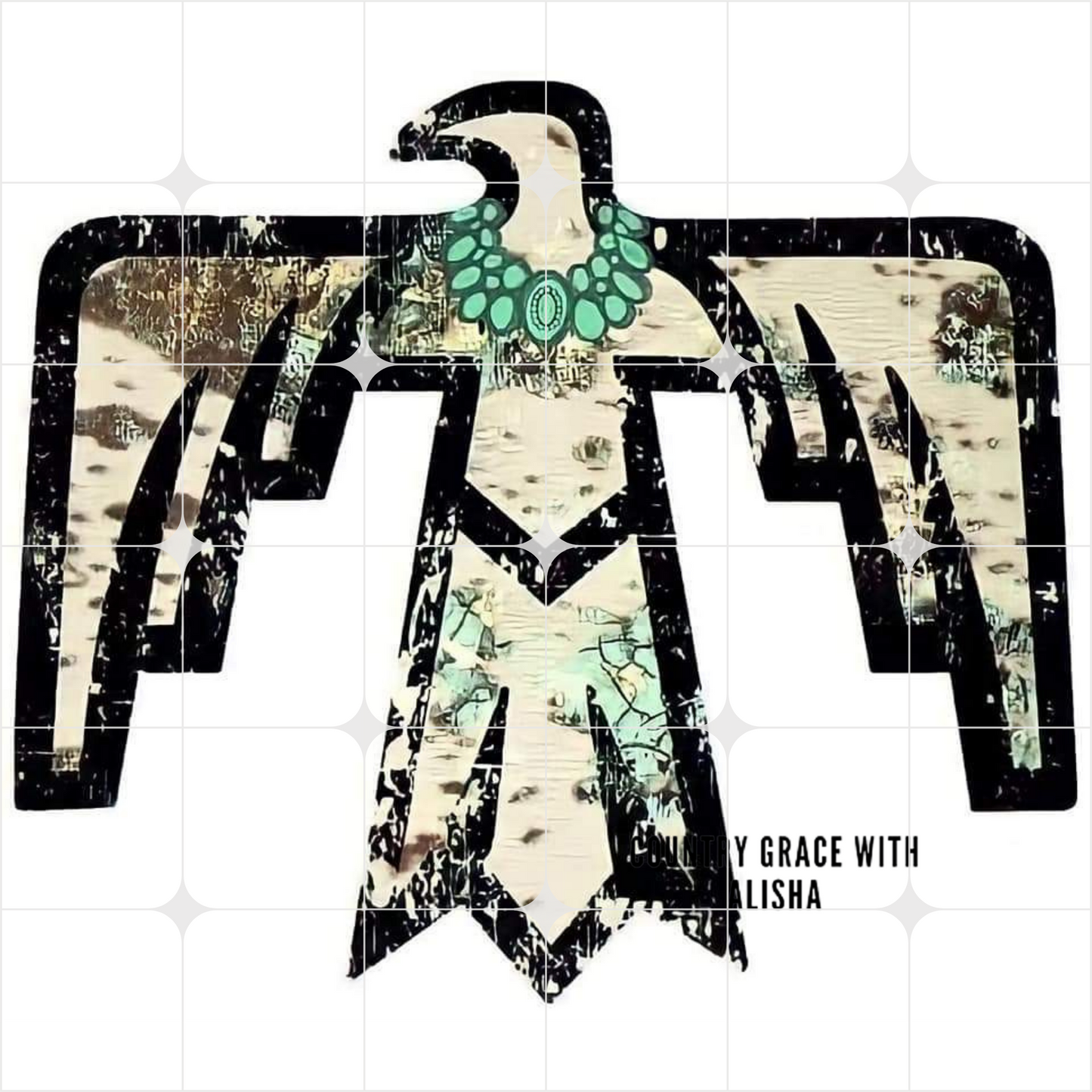 Thunderbird Ready to Press Sublimation Transfer