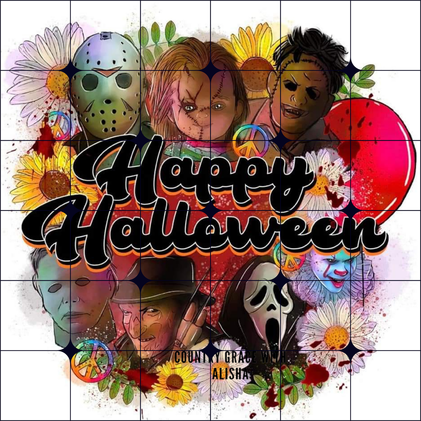 Happy Halloween Ready to Press Sublimation Transfer