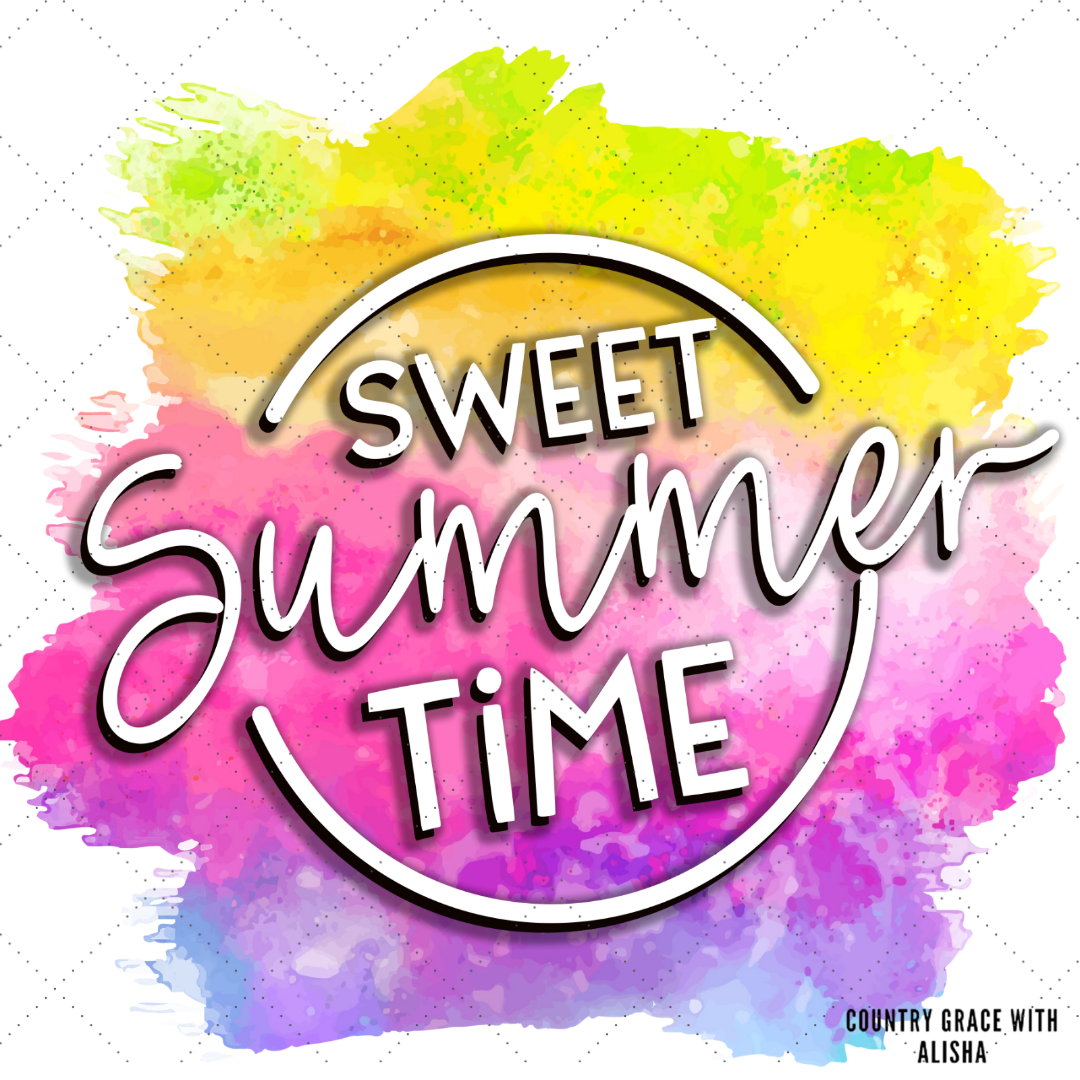 Sweet Summer Time Ready to Press Sublimation Transfer