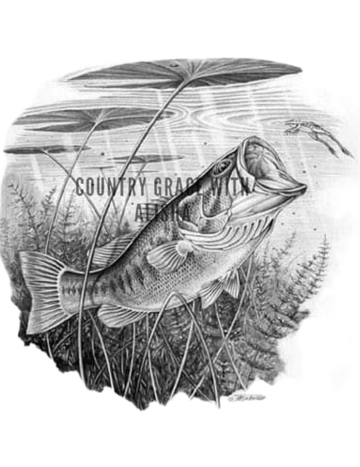 Fish Ready to Press Sublimation Transfer