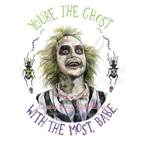 Beetle Juice Sublimation Transfer - Sub $1.50 Country Grace