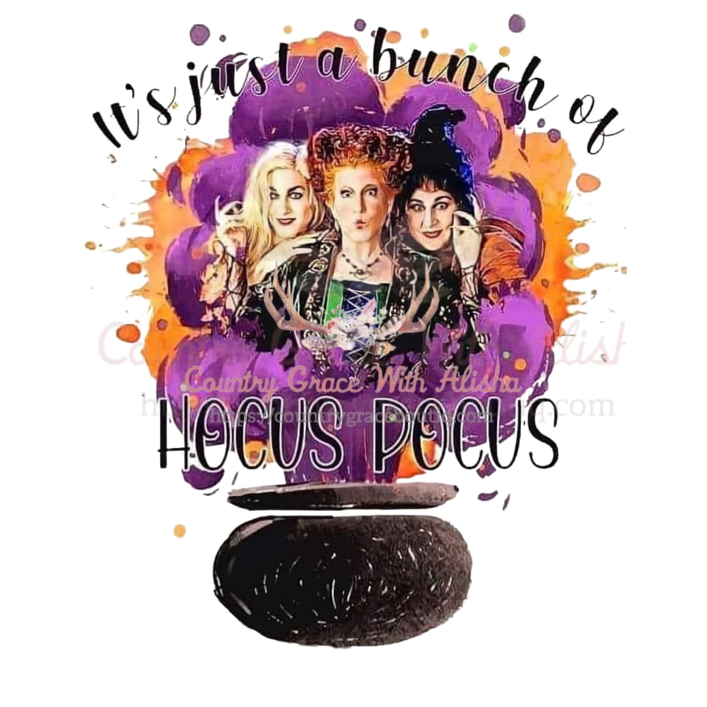 Bunch Of Witch Sublimation Transfer - Sub $1.50 Country