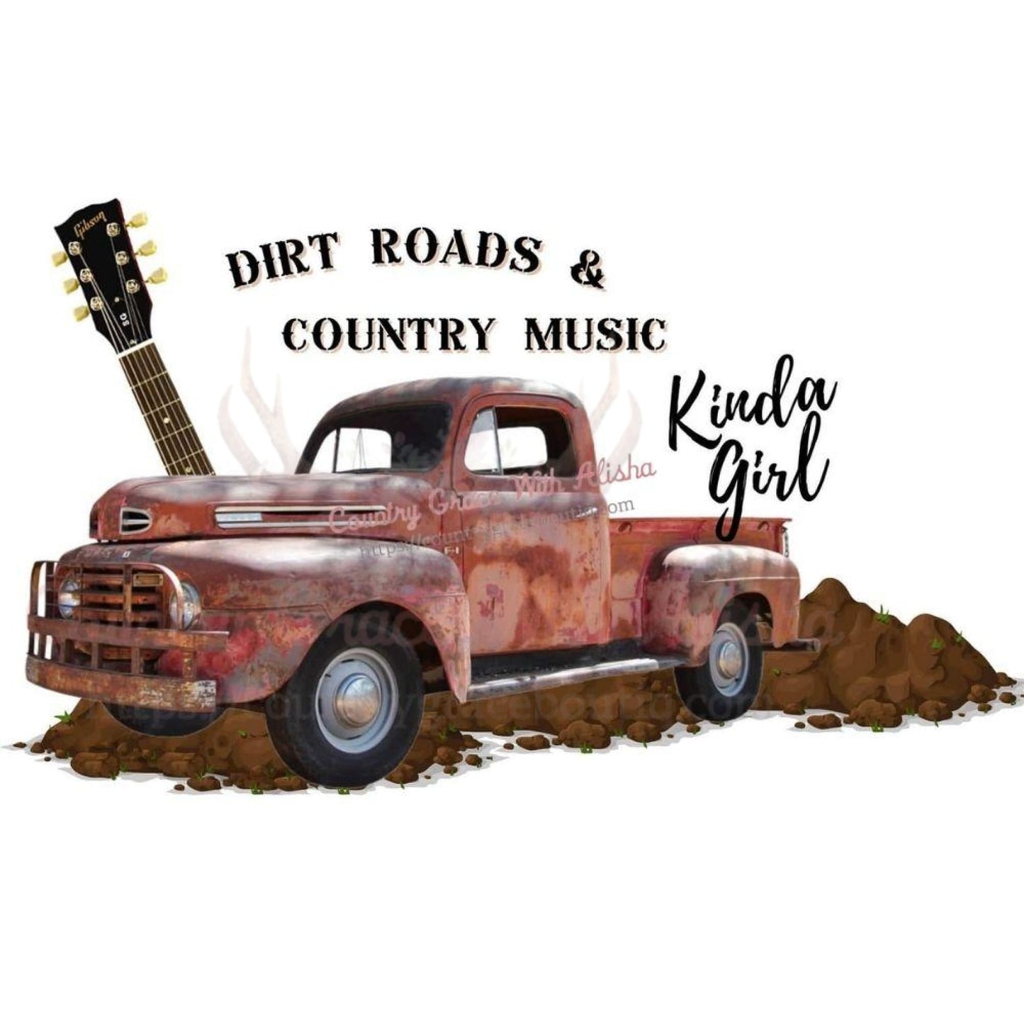 Country Roads Sublimation Transfer - Sub $1.50 Grace With