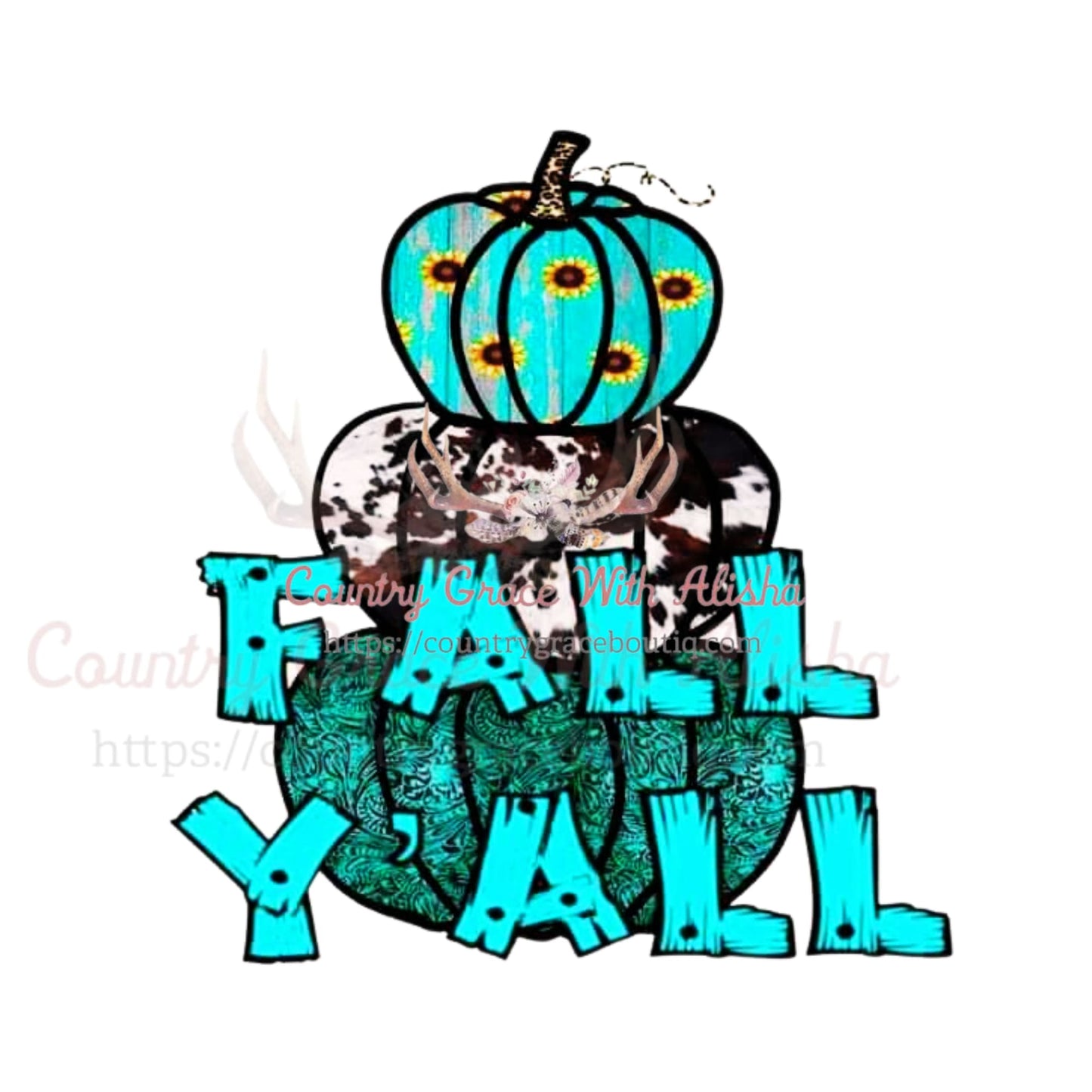 Fall Pumpkin Sublimation Transfer - Sub $1.50 Country Grace