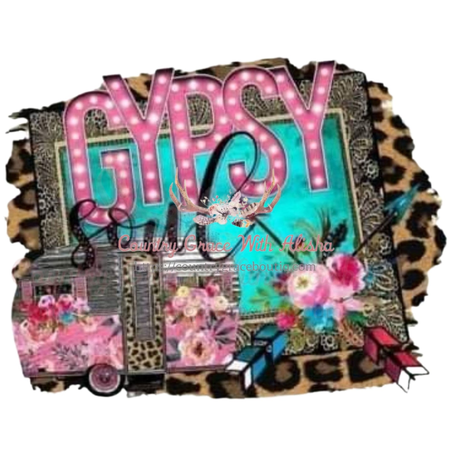 Gypsy Soul Sublimation Transfer - Sub $1.50 Country Grace