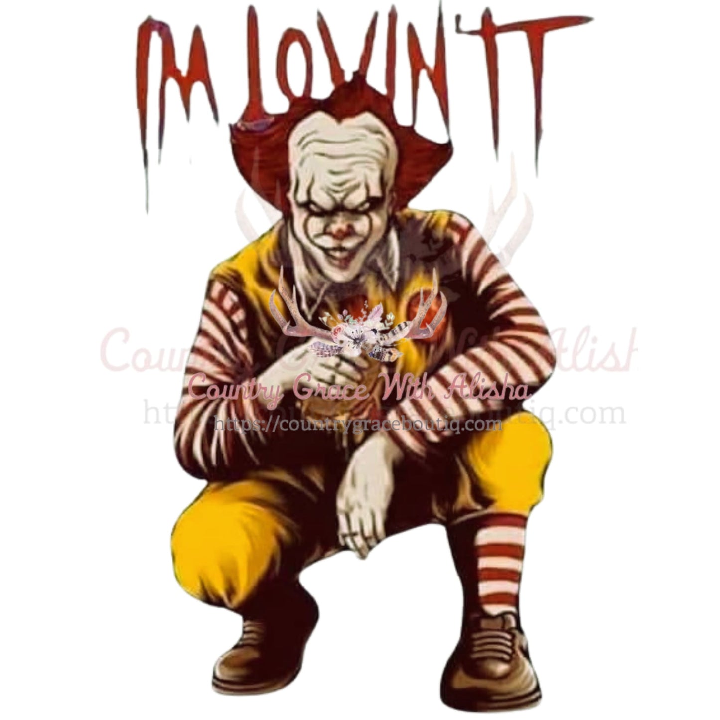 Im Lovin It Sublimation Transfer - Sub $1.50 Country Grace