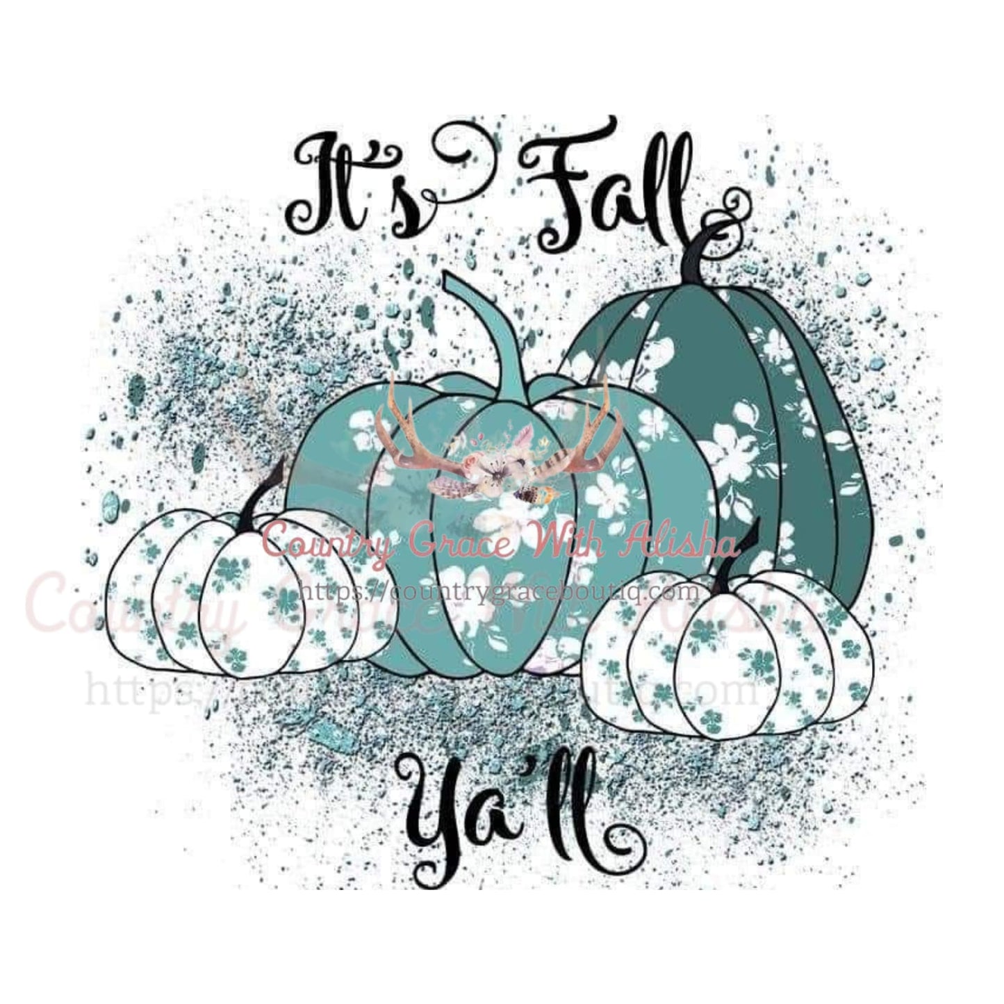 It’s Fall Pumpkin Sublimation Transfer - Sub $1.50 Country