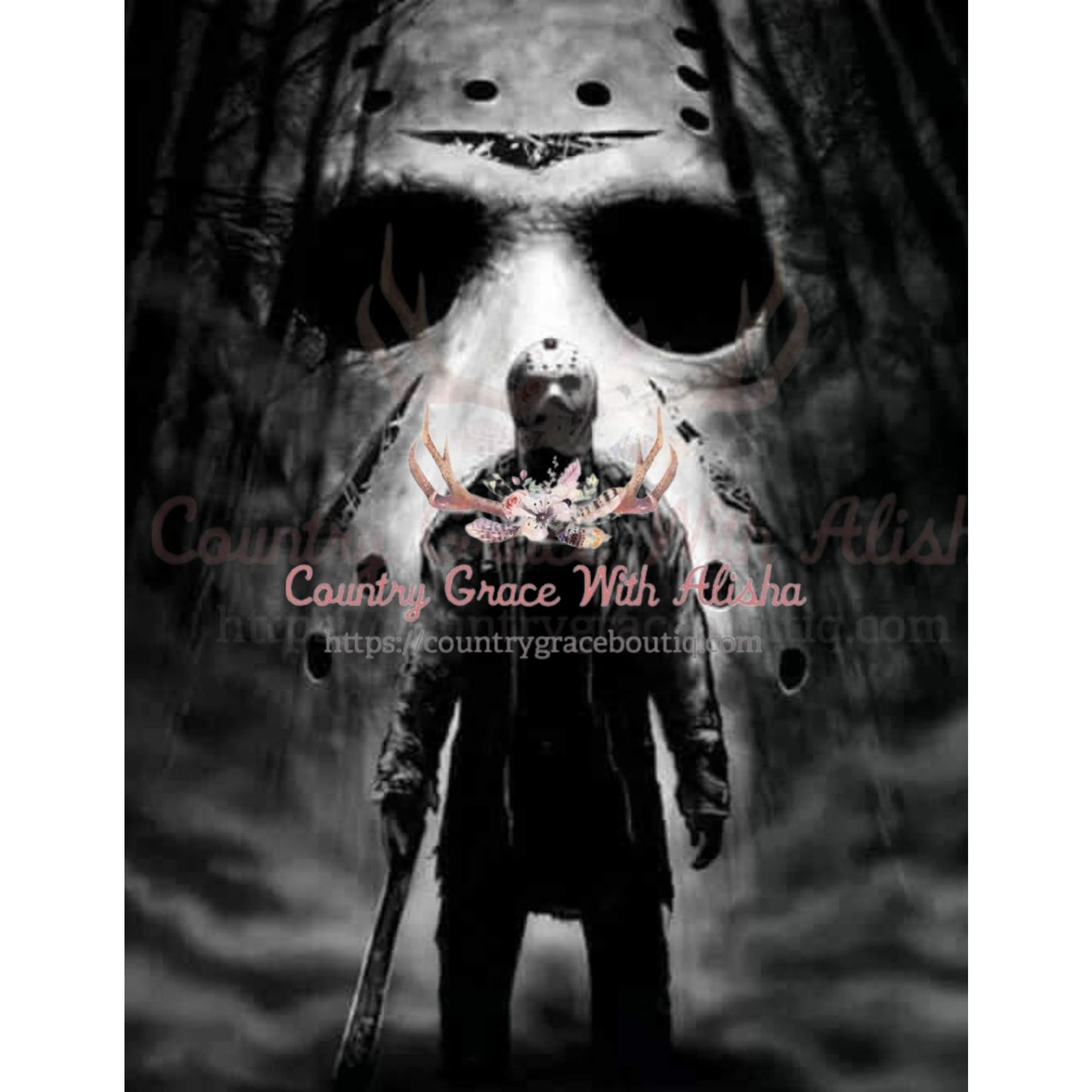 Jason Friday 13th Sublimation Transfer - Sub $2 Country