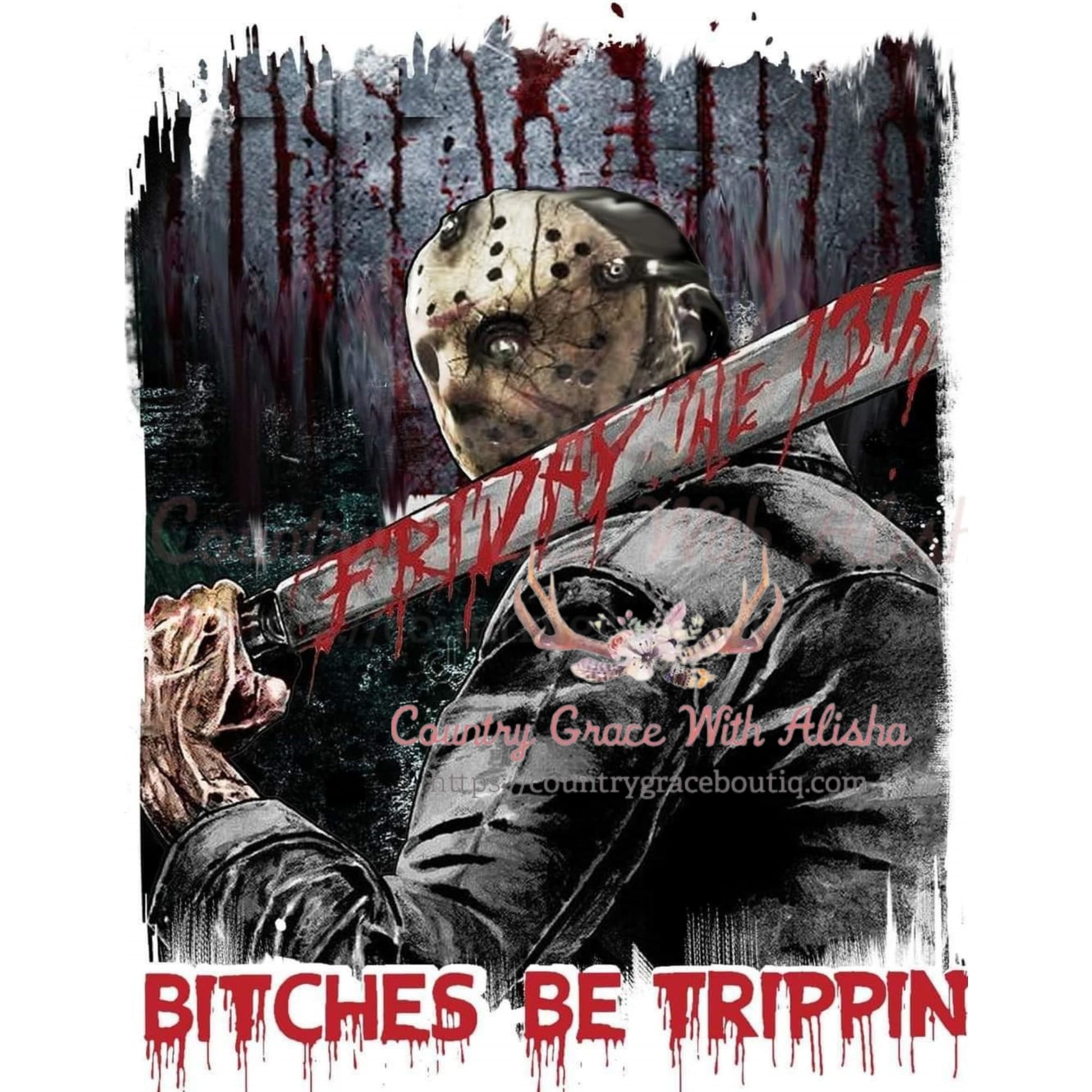 Jason Halloween Sublimation Transfer - Sub $1.50 Country