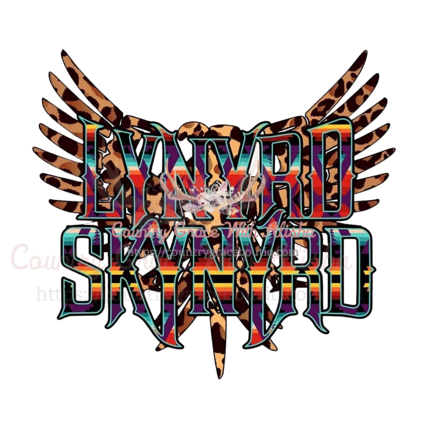 Skynyrd Sublimation Transfer - Sub $1.50 Country Grace With