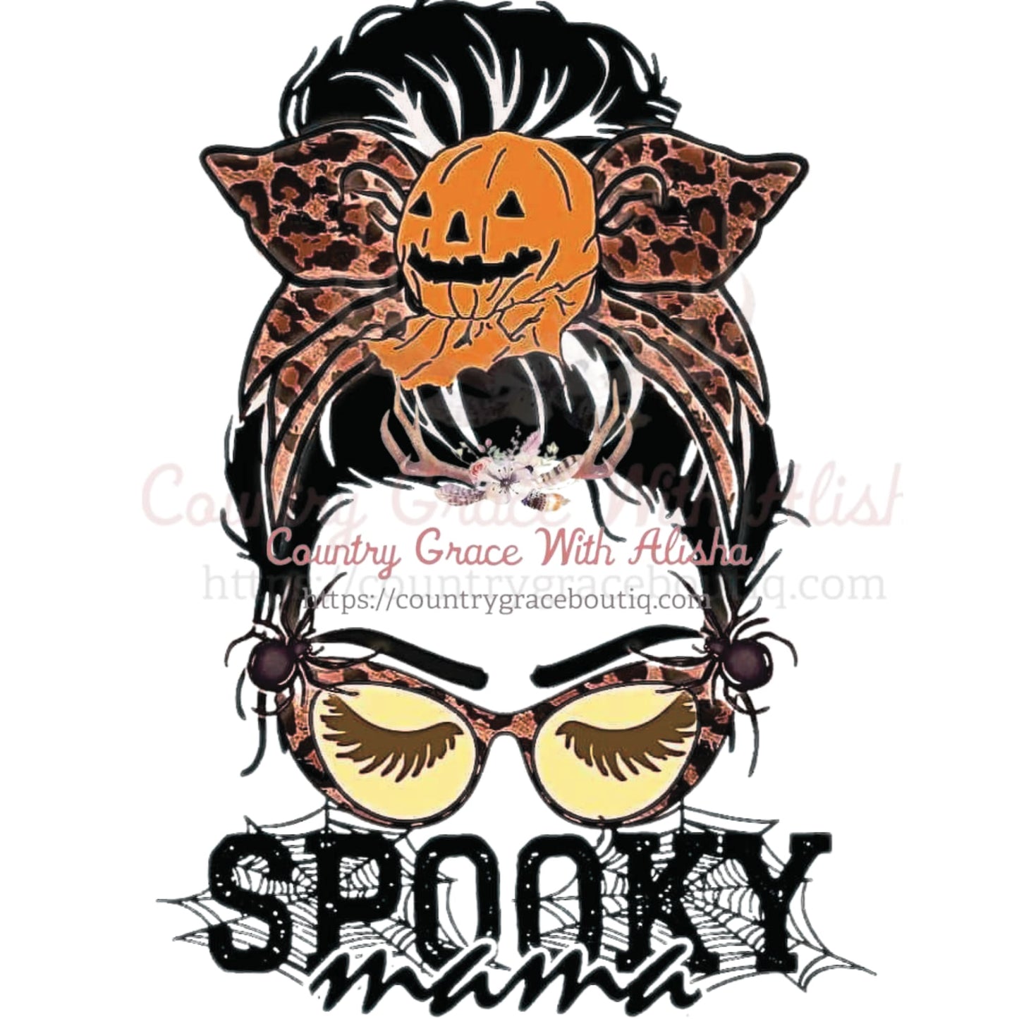 Spooky Mama Sublimation Transfer - Sub $1.50 Country Grace