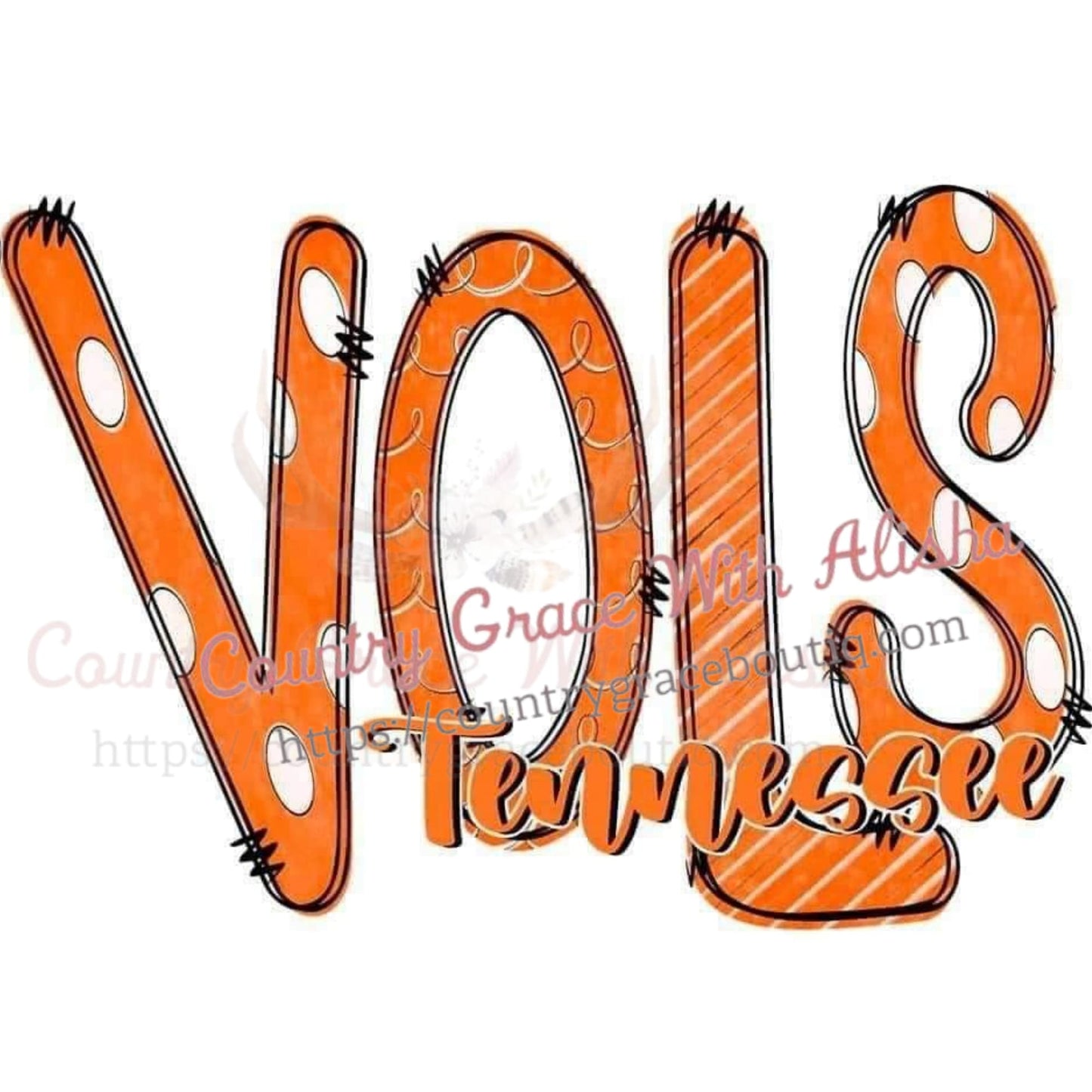 Tennessee Vols Sublimation Transfer - Sub $1.50 Country