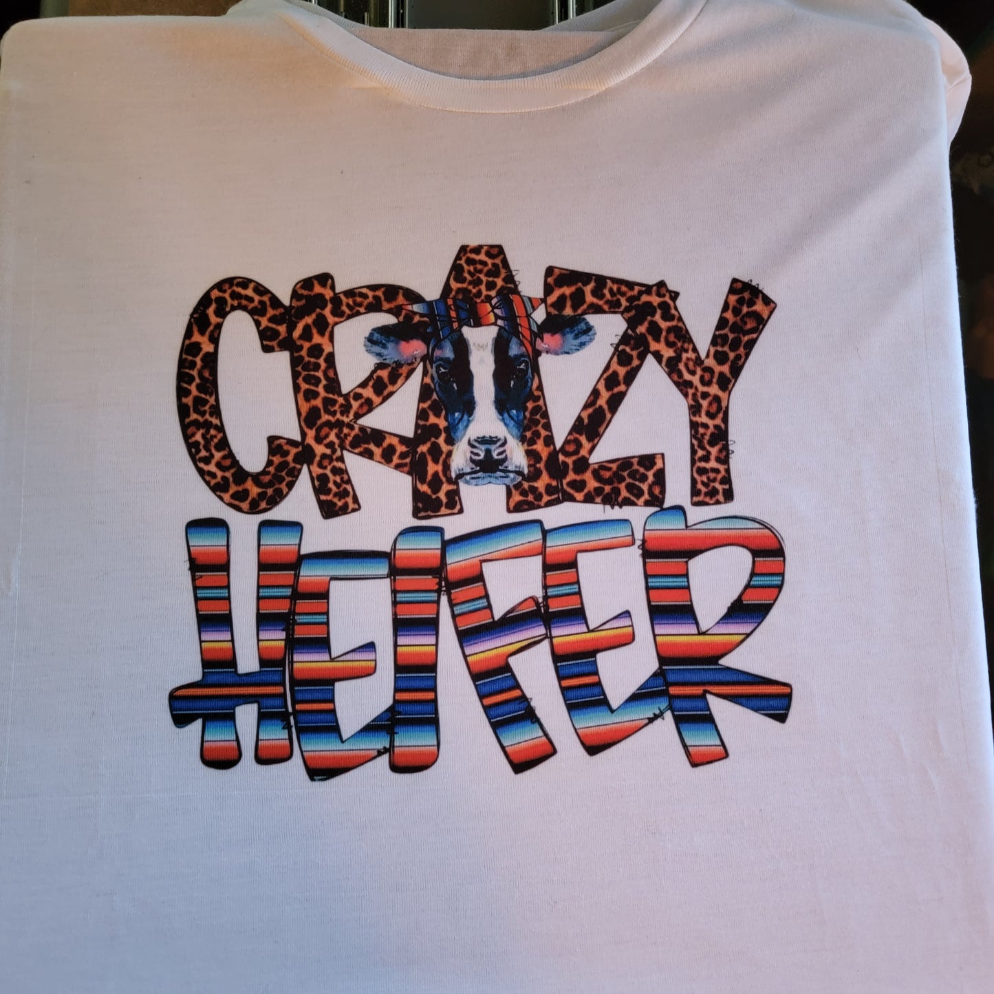 Crazy Heifer Graphic T-Shirt